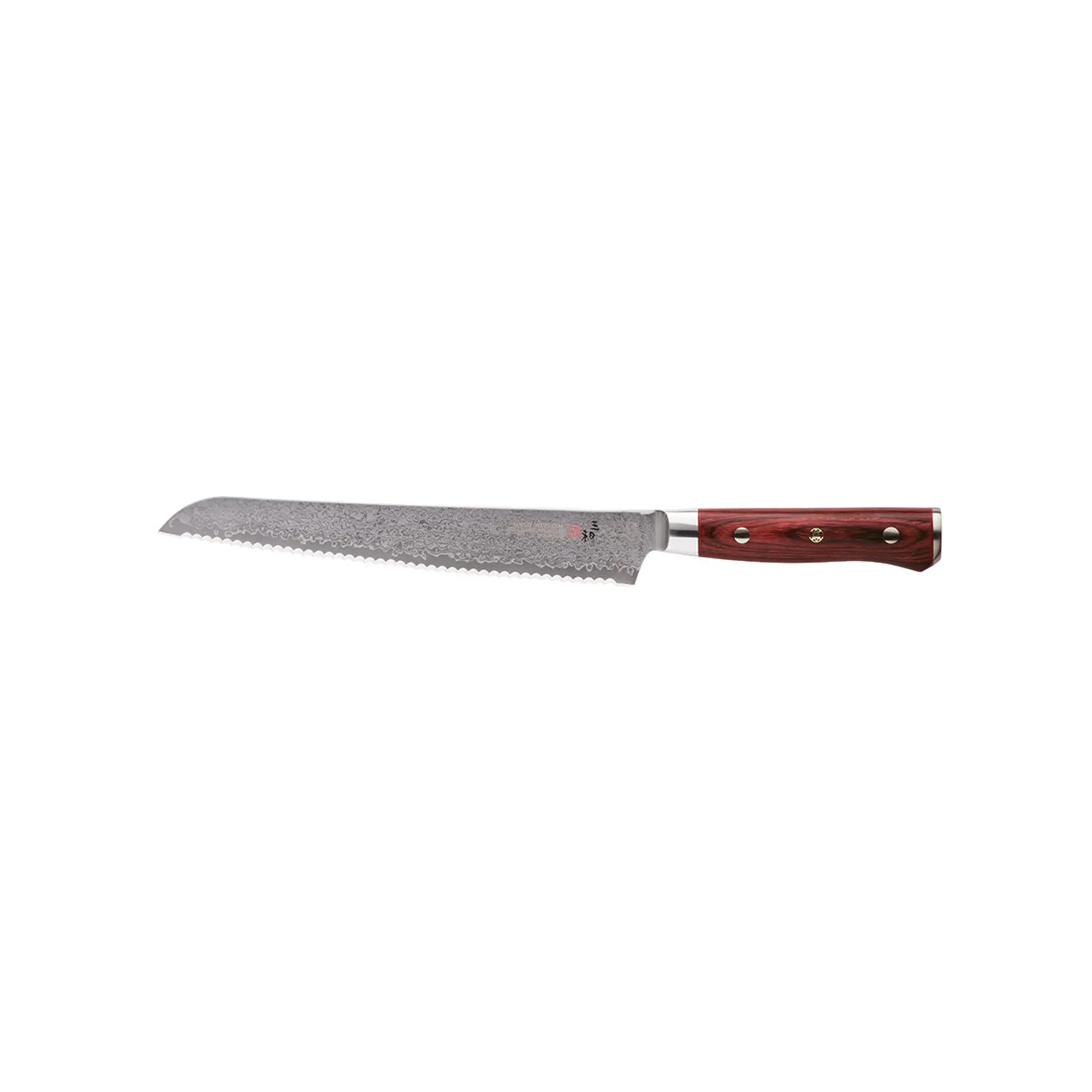 Flame Damascus Brödkniv 23 cm