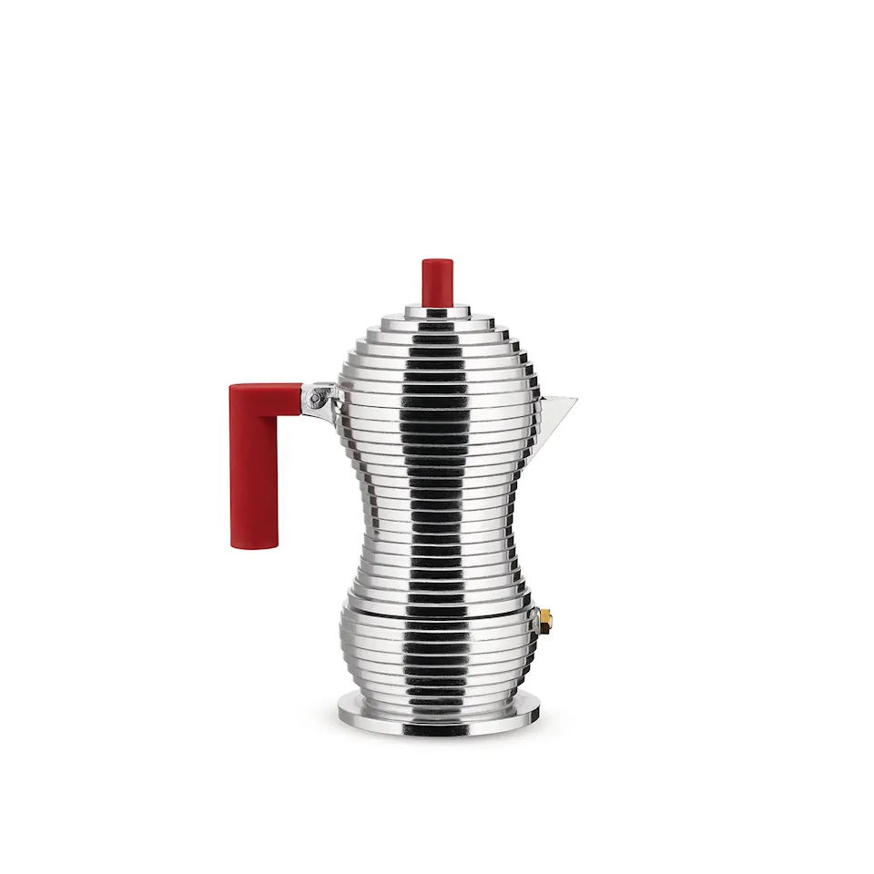 Pulcina Espresso Coffee Maker Red