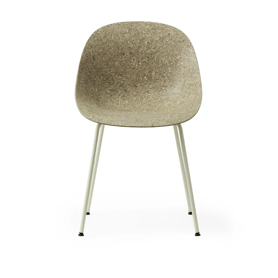Mat Chair Cream Steel