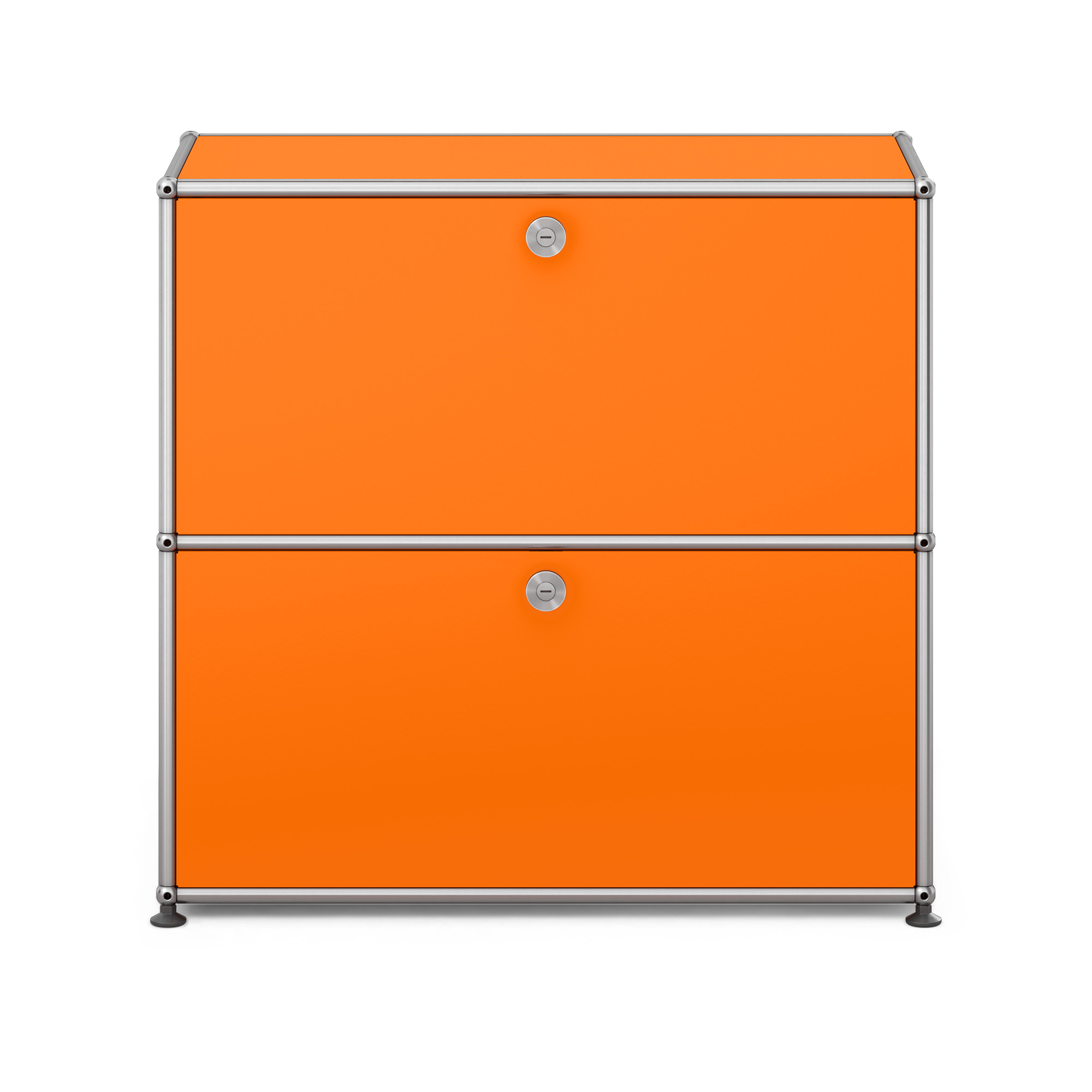USM - USM Haller S2 26 Pure Orange - Sk&auml;nkar och sideboards - Fritz Haller & Paul Sch&auml;rer - Orange - Metall