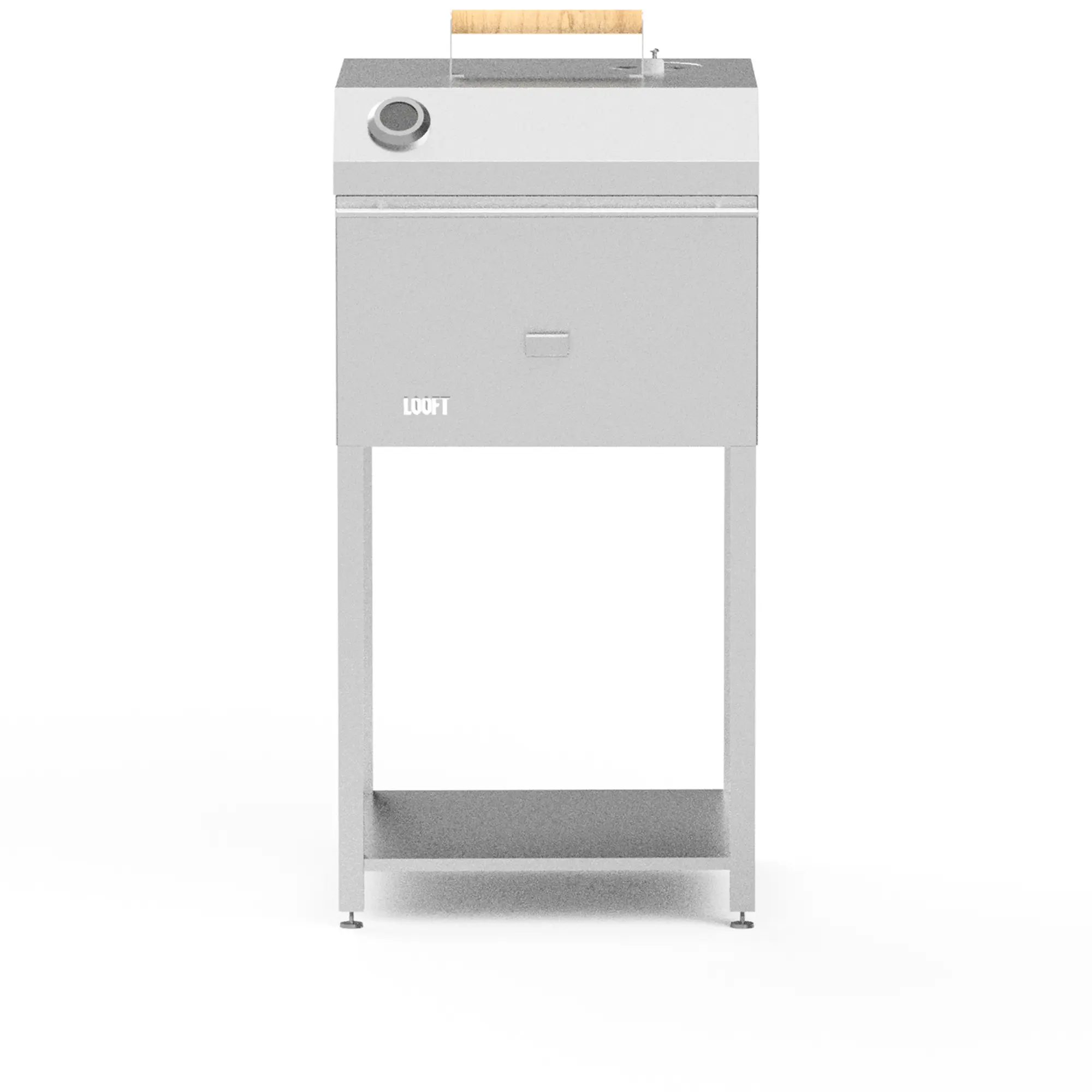 Charcoal Grill, Stainless Steel