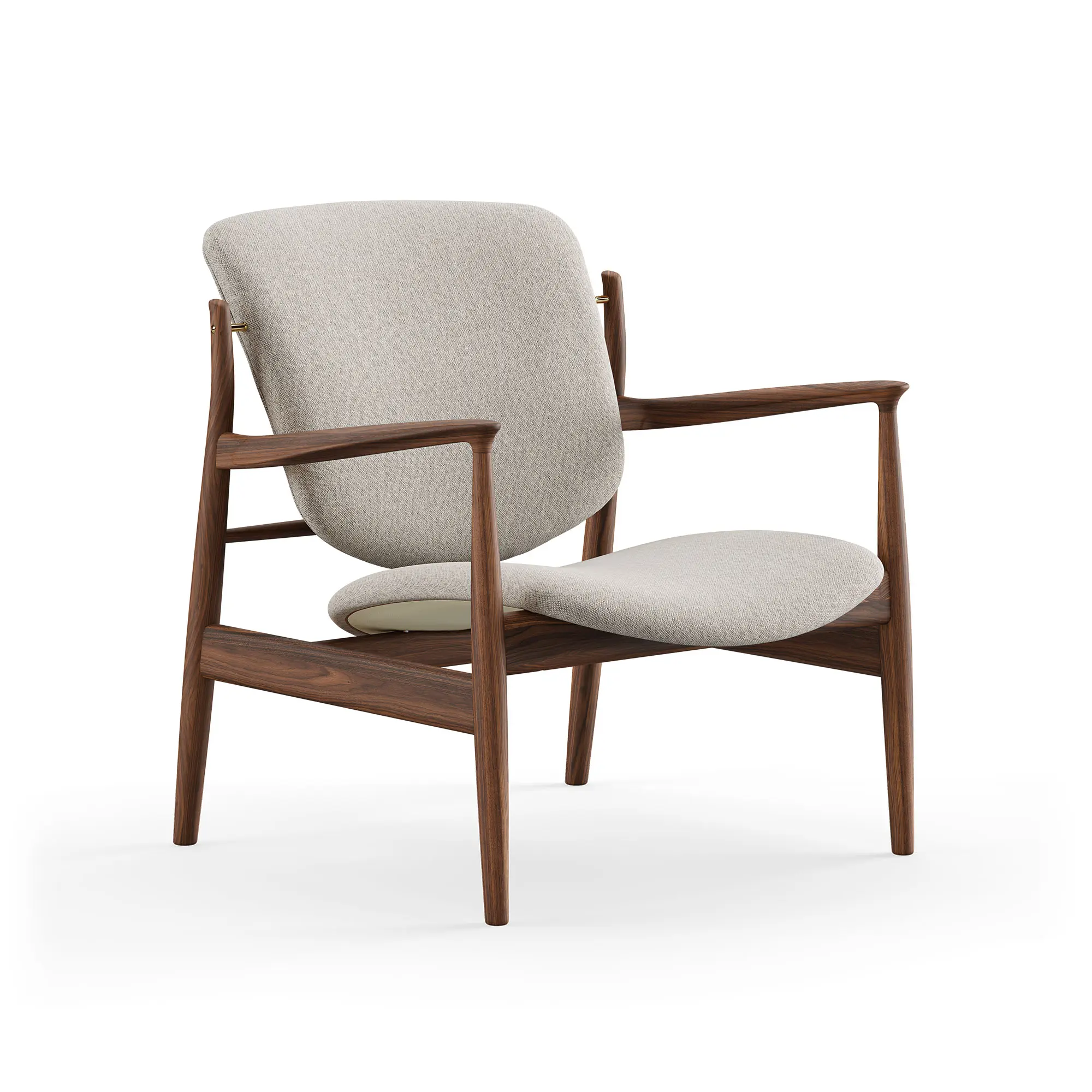 France stol Walnut