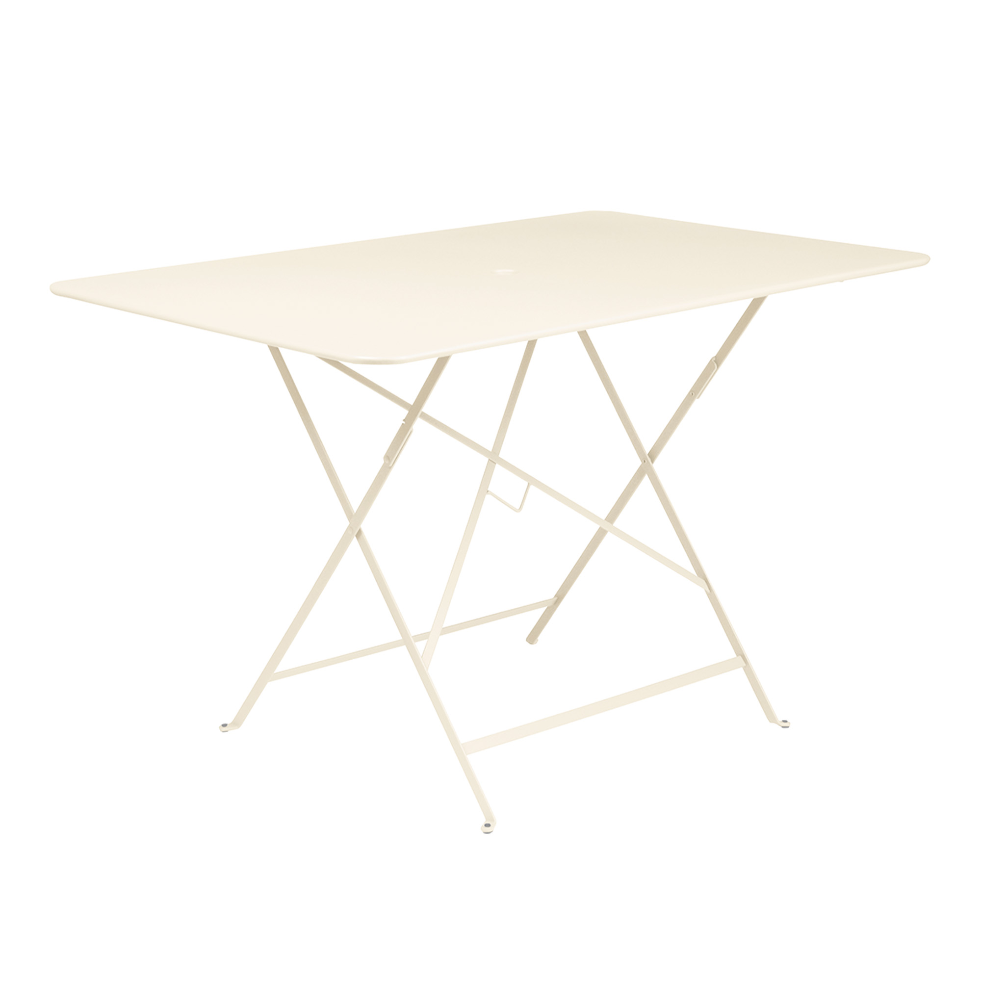 Fermob - Bistro Table 117 X 77 Cm, Latte Beige - Matbord utomhus - Beige - Metall