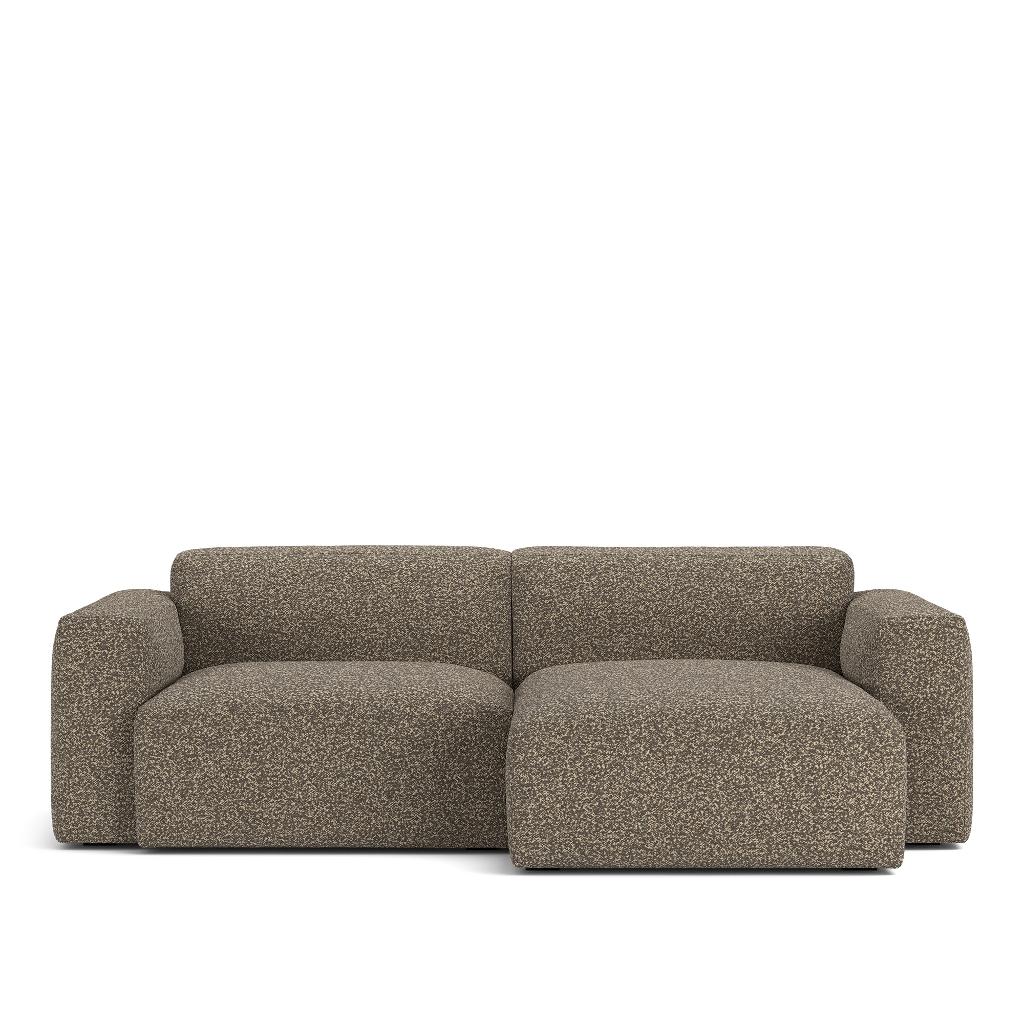 NOGA - Brick 2-Seater Chaise Lounge Right, Vellus 02 - Soffor