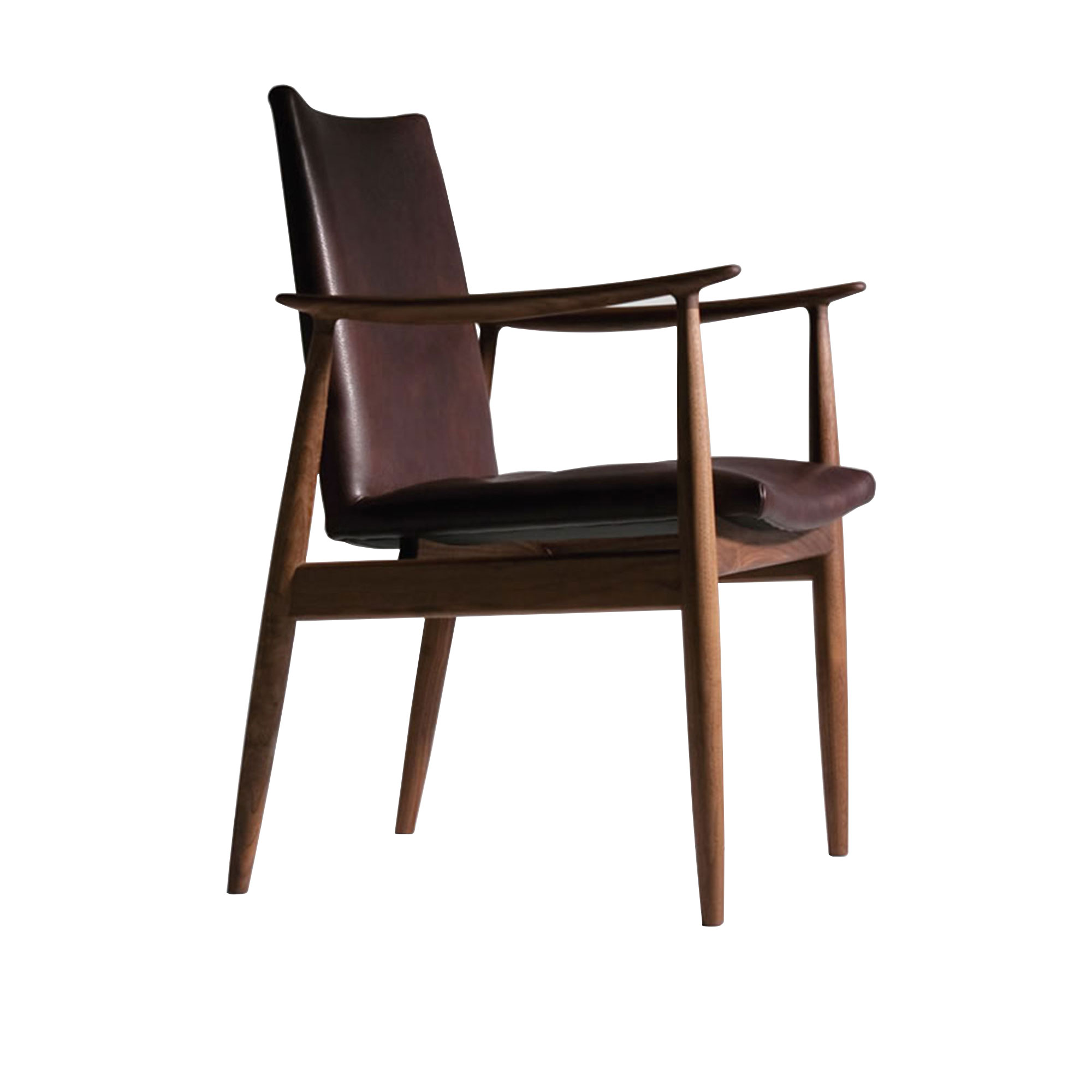 Ritzwell - Rivage RI 1223 Armchair,White Oil Oak Frame Finish, Fabric Cat. T., 3036 - Spisestoler - Atelier D.Q. - Beige - Tre/Tekstilmateriale