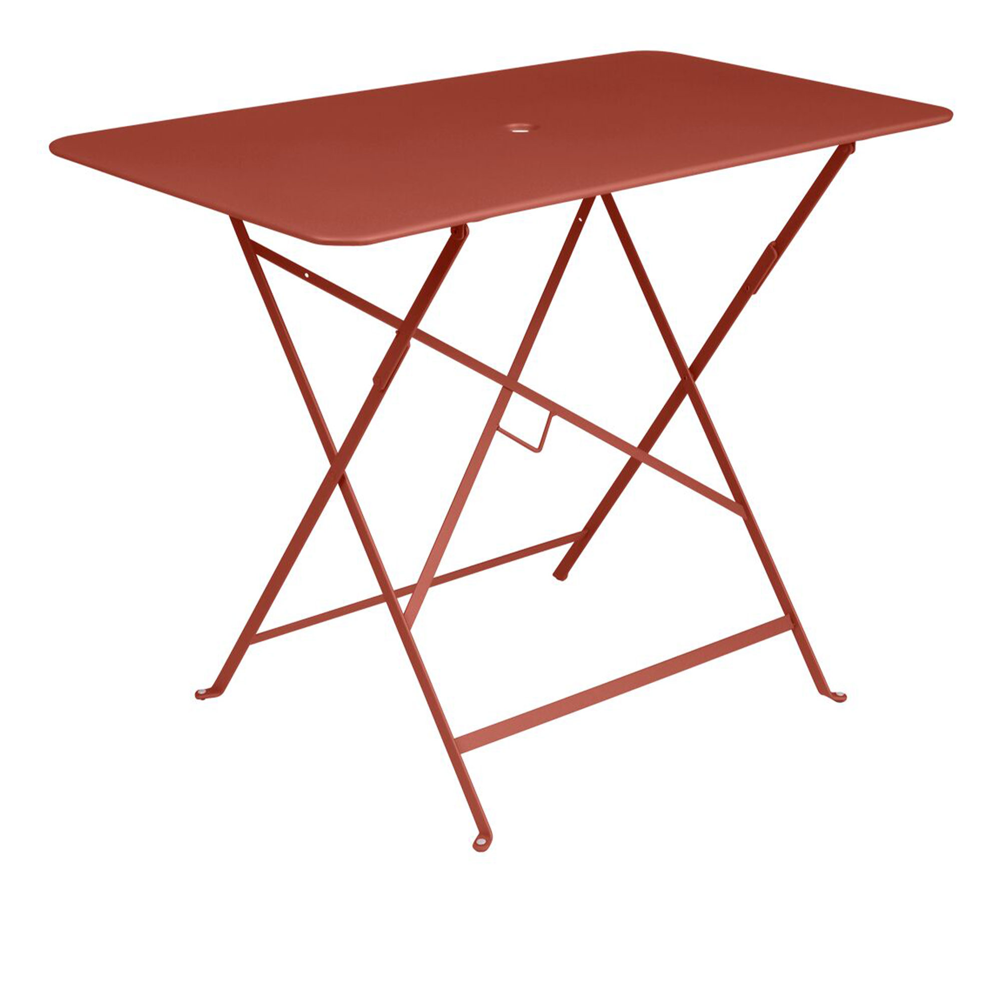 Fermob - Bistro Table 97 x 57 cm Red Ochre - Balkong- och caf&eacute;bord - R&ouml;d - Metall