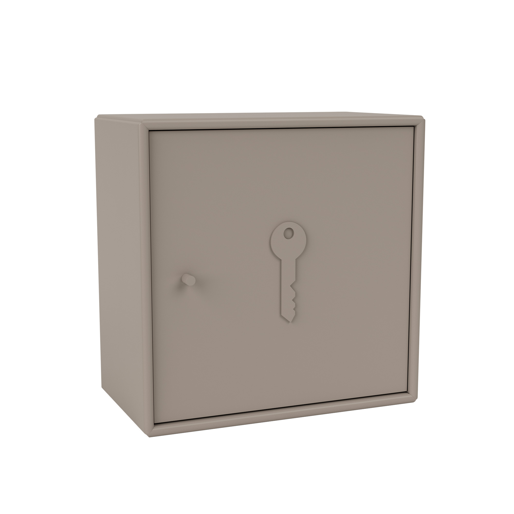 montana - unlock key cabinet 141-truffle 04 suspension rails - skåp och vitrinskåp - peter j. lassen - beige - trä