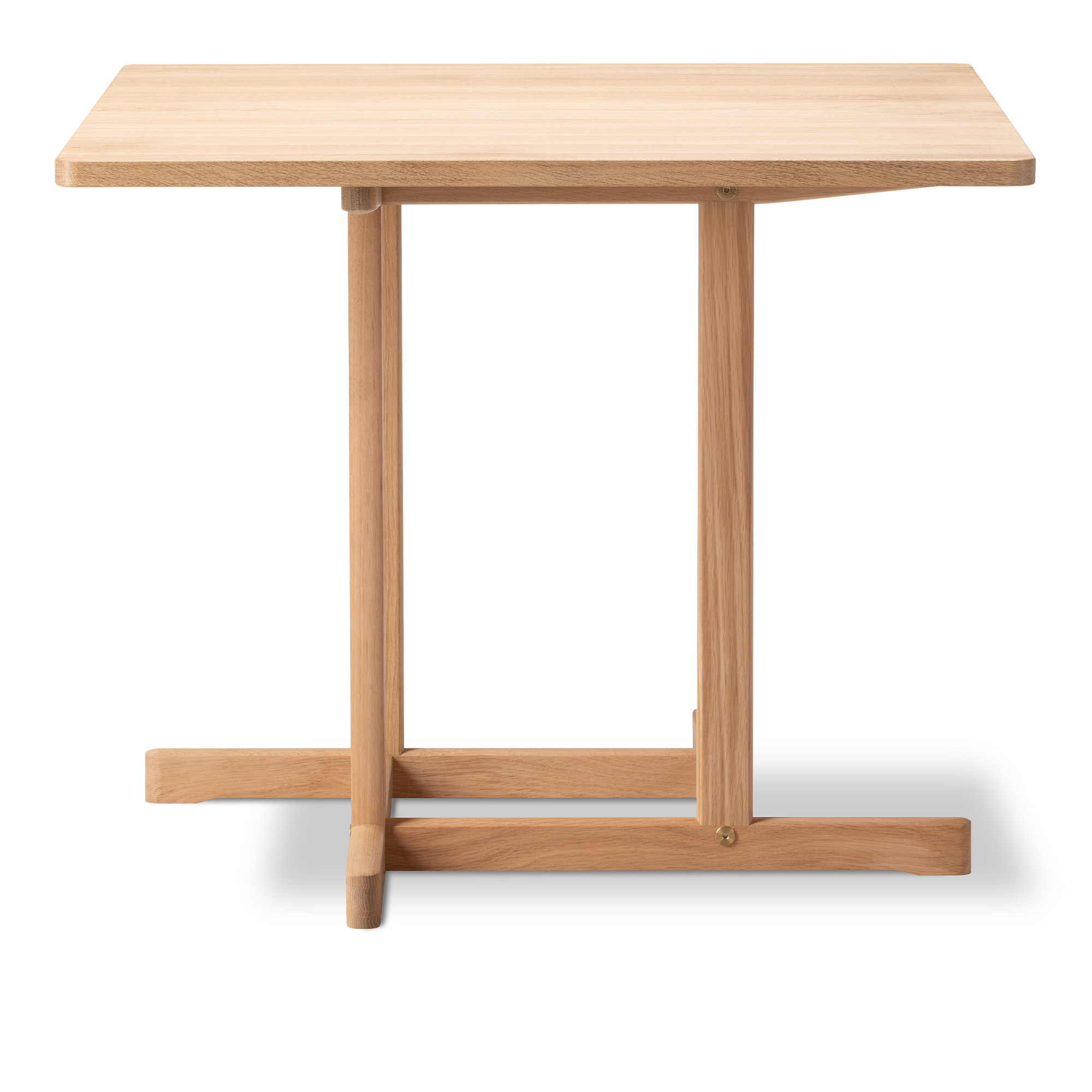 Fredericia Furniture - BM80 Mogensen Shaker Table 90x90 cm - height 73 cm - Oak light oil - Matbord - Børge Mogensen - Träfärgad - Trä