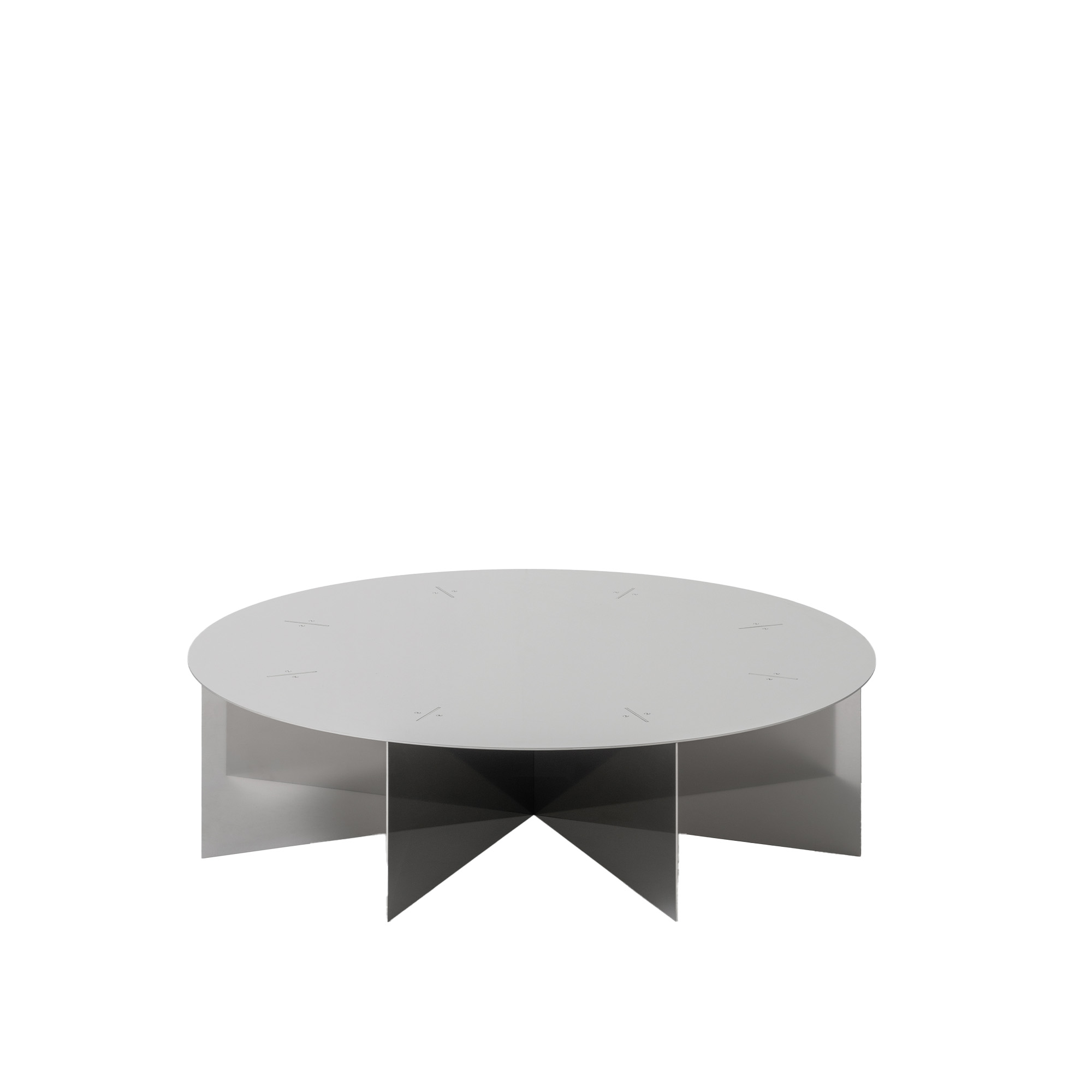 NM3 - NM02 Coffee Table - Sofabord - Sølv - Metall