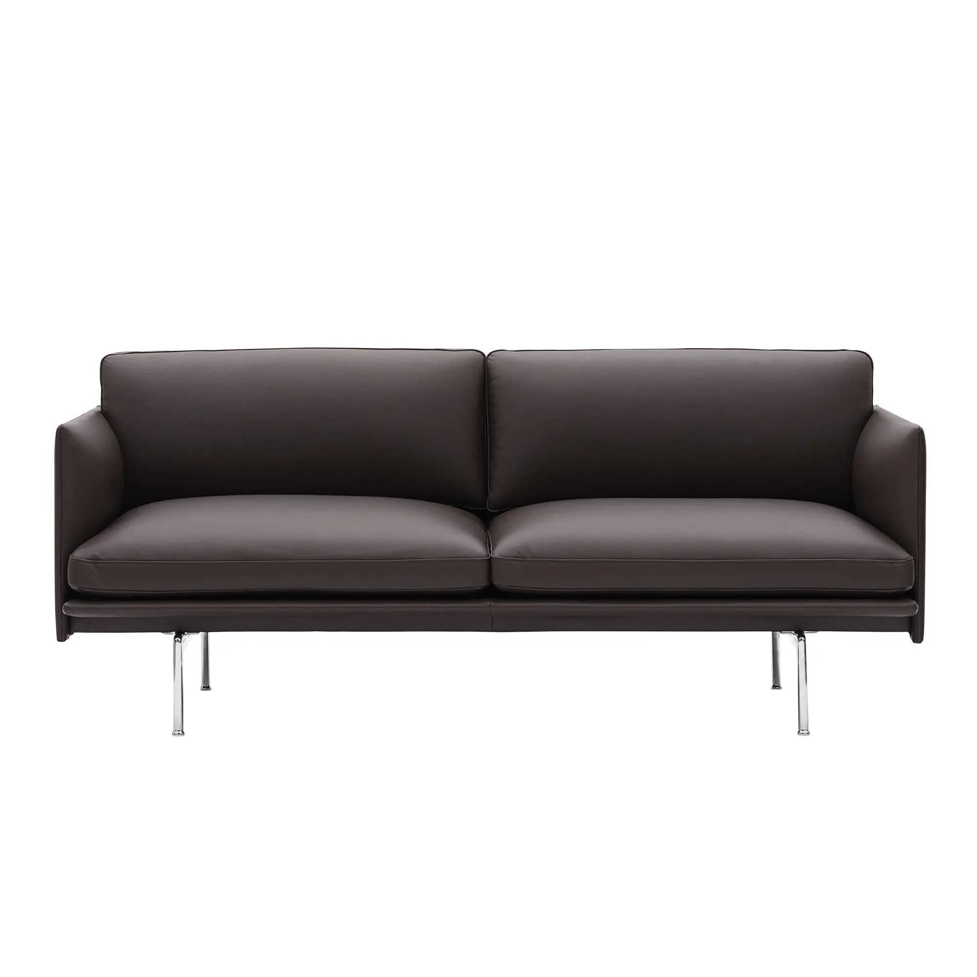 Outline 2-Seater / Polished Aluminium Base