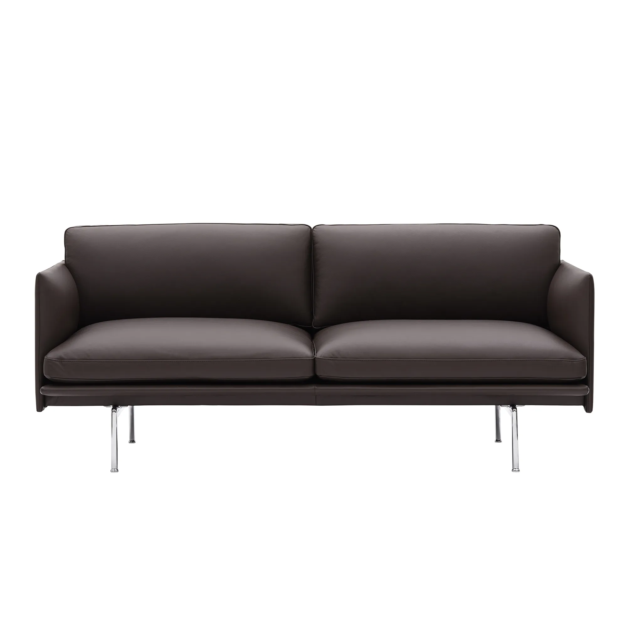 Outline 2-Seater / Polished Aluminium Base