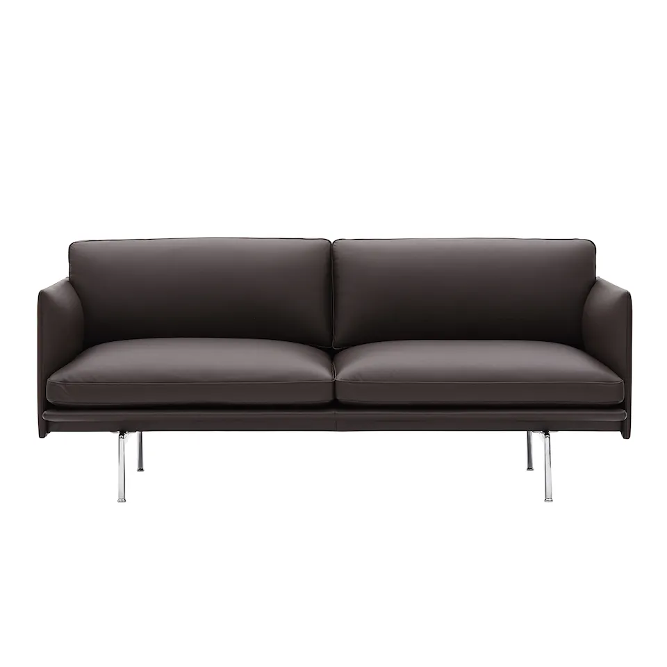 Outline 2-Seater / Polished Aluminium Base