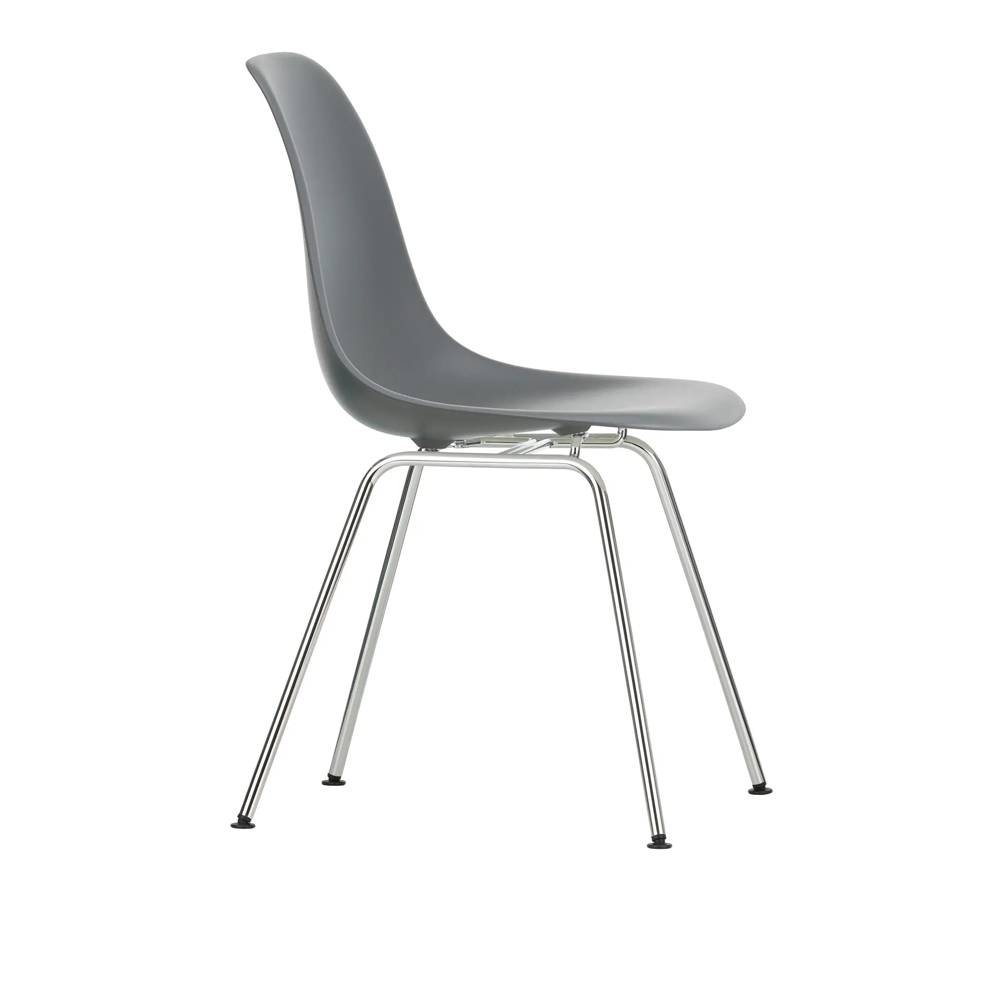 Eames RE Plastic Chair DSX stol Chrome