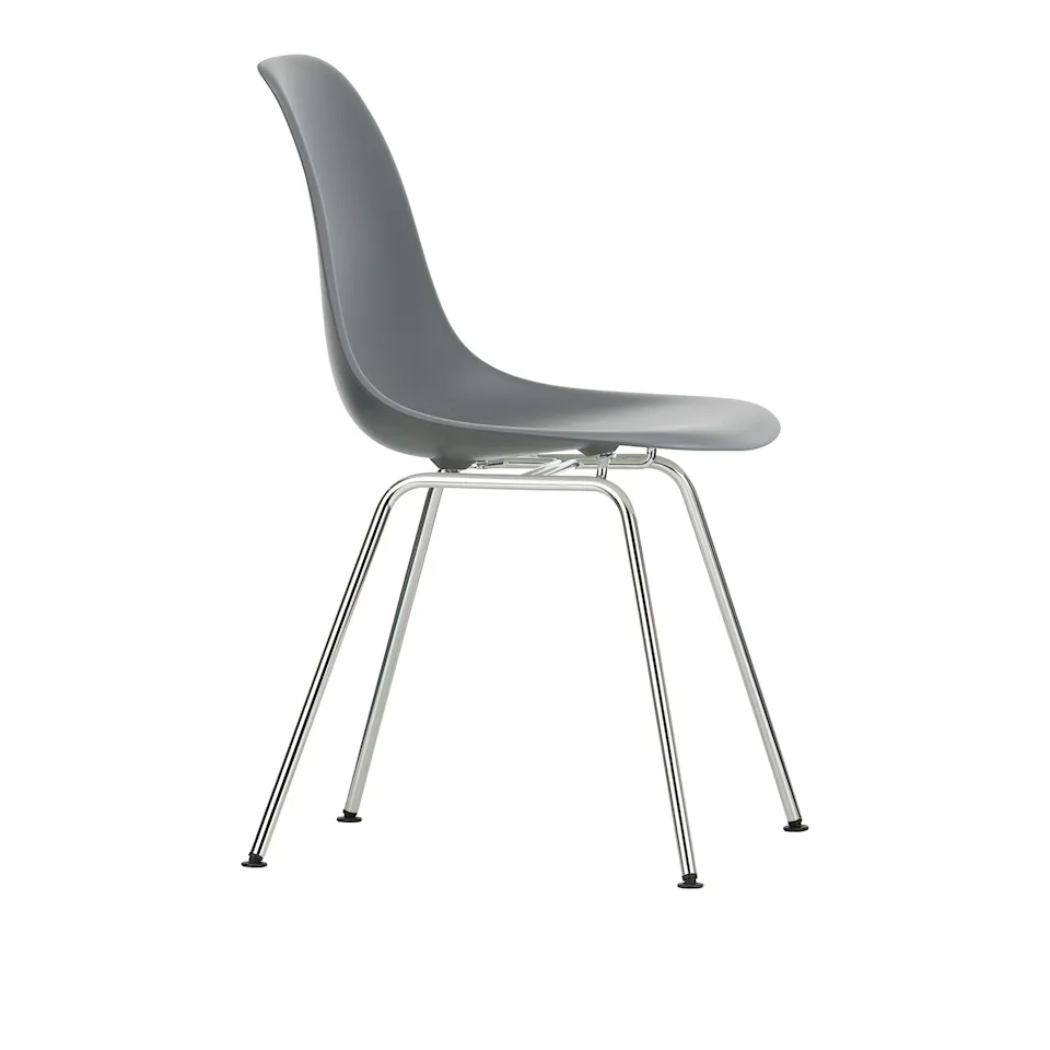 Eames RE Plastic Chair DSX stol Chrome