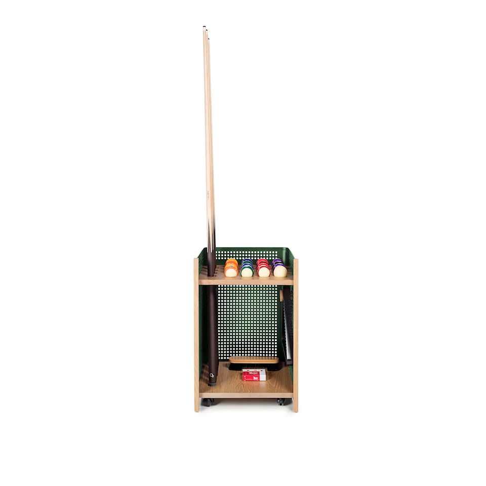 Mou Indoor Floor Cue Rack Oak