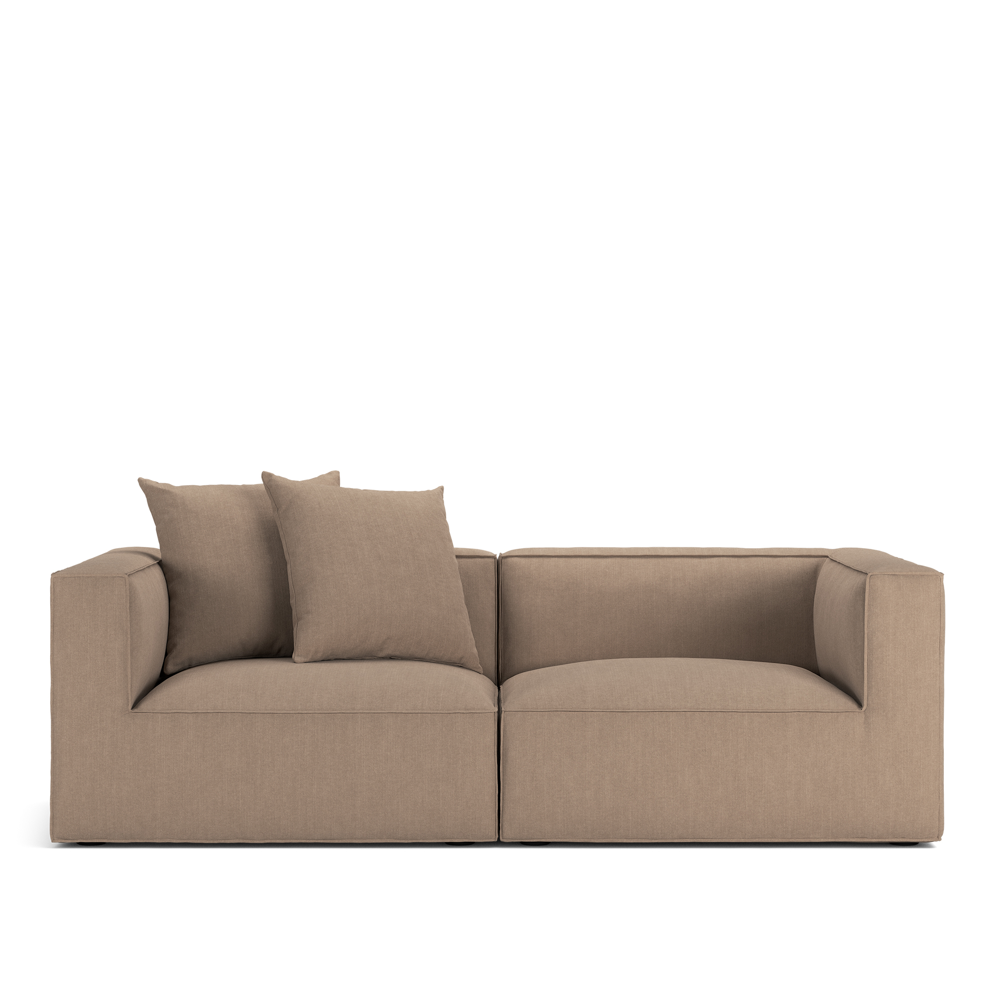 L&auml;nna M&ouml;bler - Famn 2-Seater Shadow Khaki - Soffor