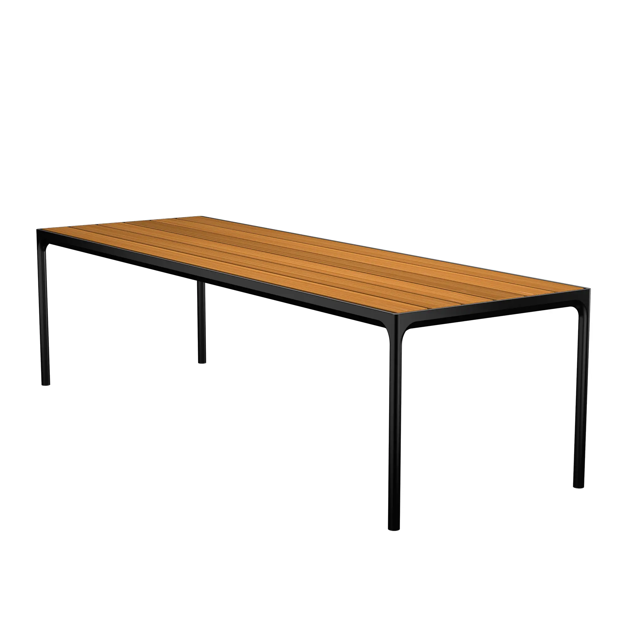 FOUR Table - Bamboo/Black