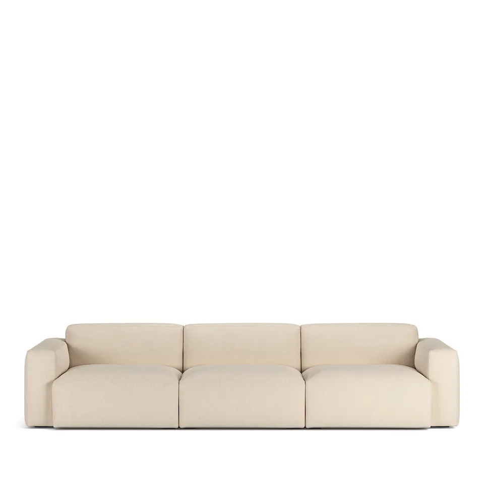 Brick 3-Seater Shadow Nature Fixed Upholstery