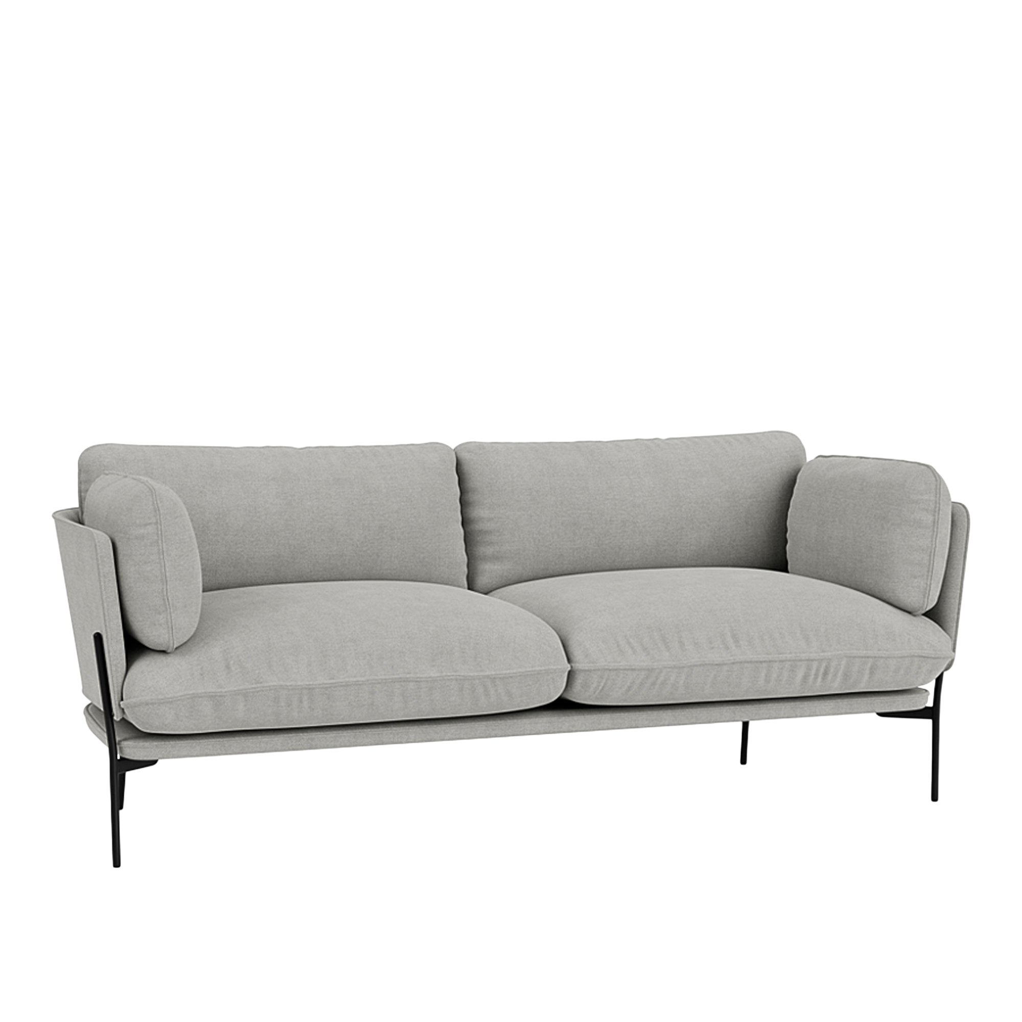 &Tradition - Cloud LN3.2 - Warm Black - Fabric cat.2 - Fiord 151 - Soffor - Luca Nichetto