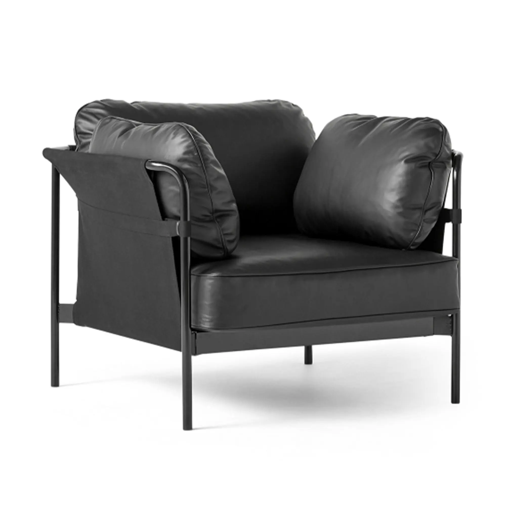 Can fåtölj Black/Black