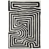 Psychedelic Labyrinth Charcoal