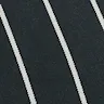 black with beige stripe