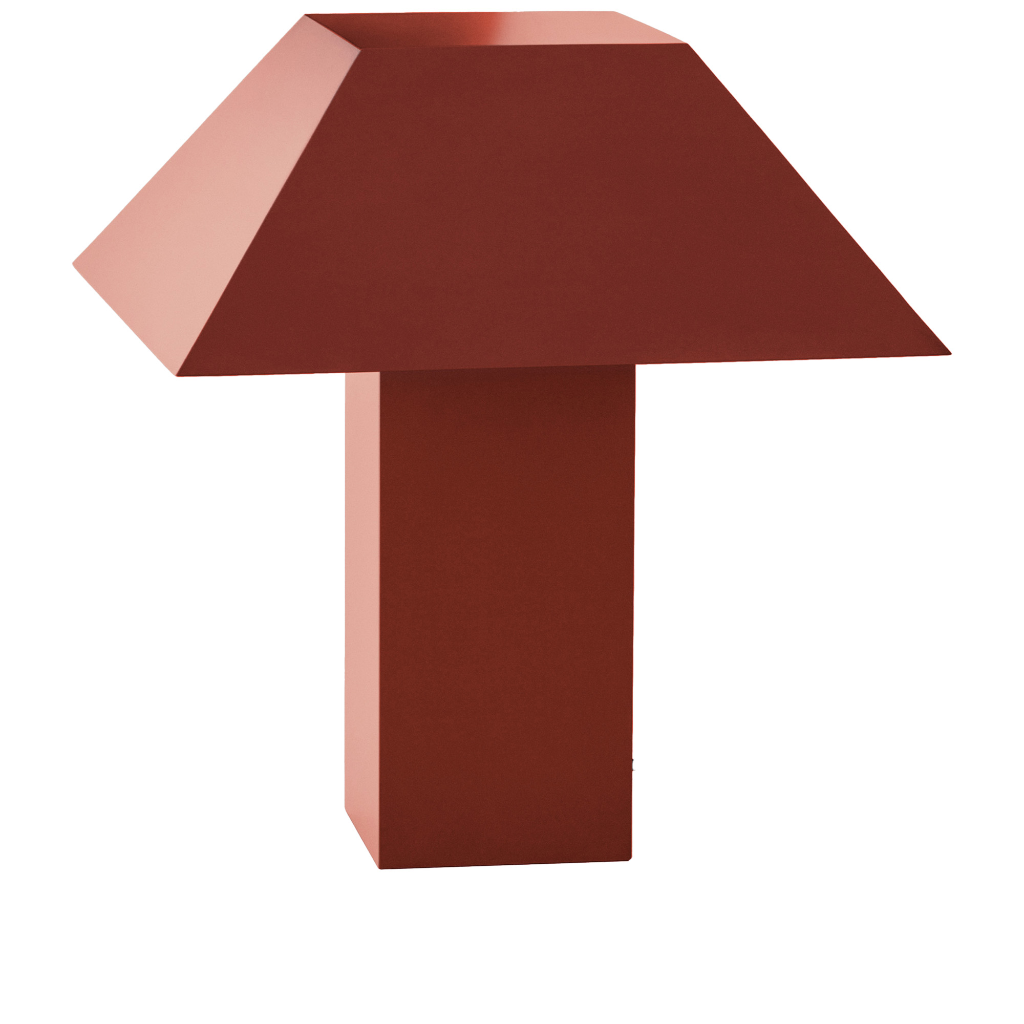 no ga - lamp 53 bordslampa vinröd - bordslampor - axel wannberg - röd