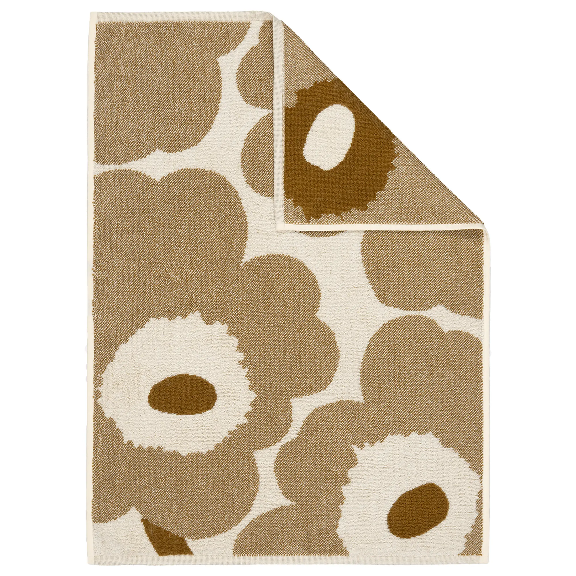Unikko Off White Bronze håndkle 50 x 70 cm