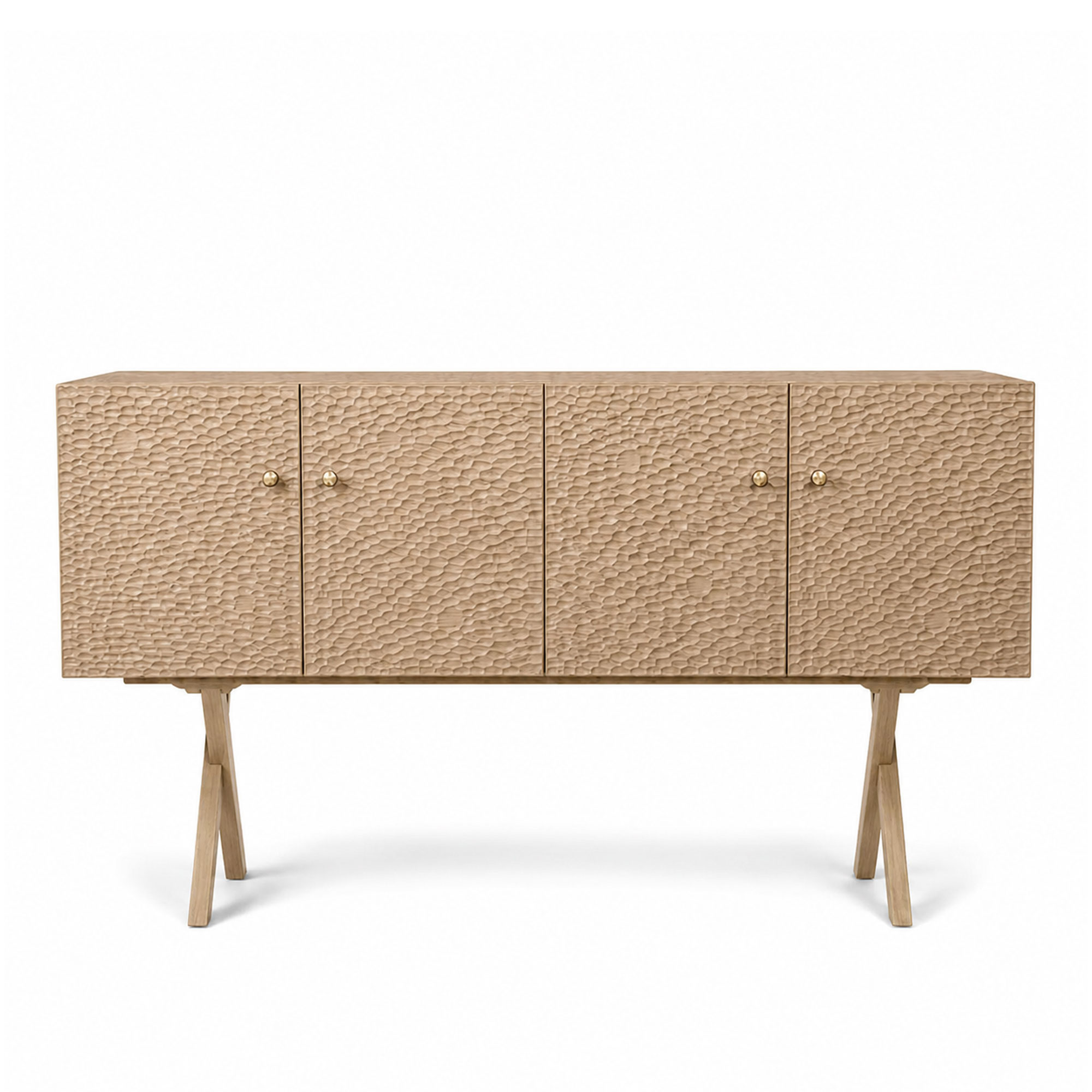 Zanat - Touch sideboard 172 cm massivt tr&auml;/vitoljad ek - Sk&auml;nkar och sideboards - Studioilse - Tr&auml;f&auml;rgad - Tr&auml;