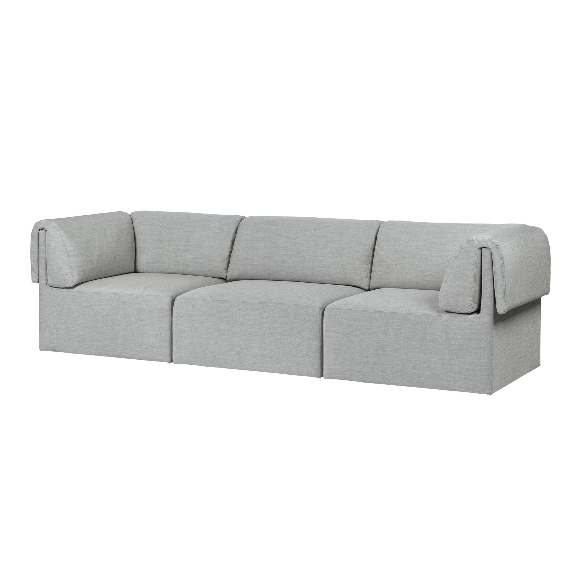 Gubi - Wonder Sofa Remix 123 - Soffor - Space Copenhagen - Grå