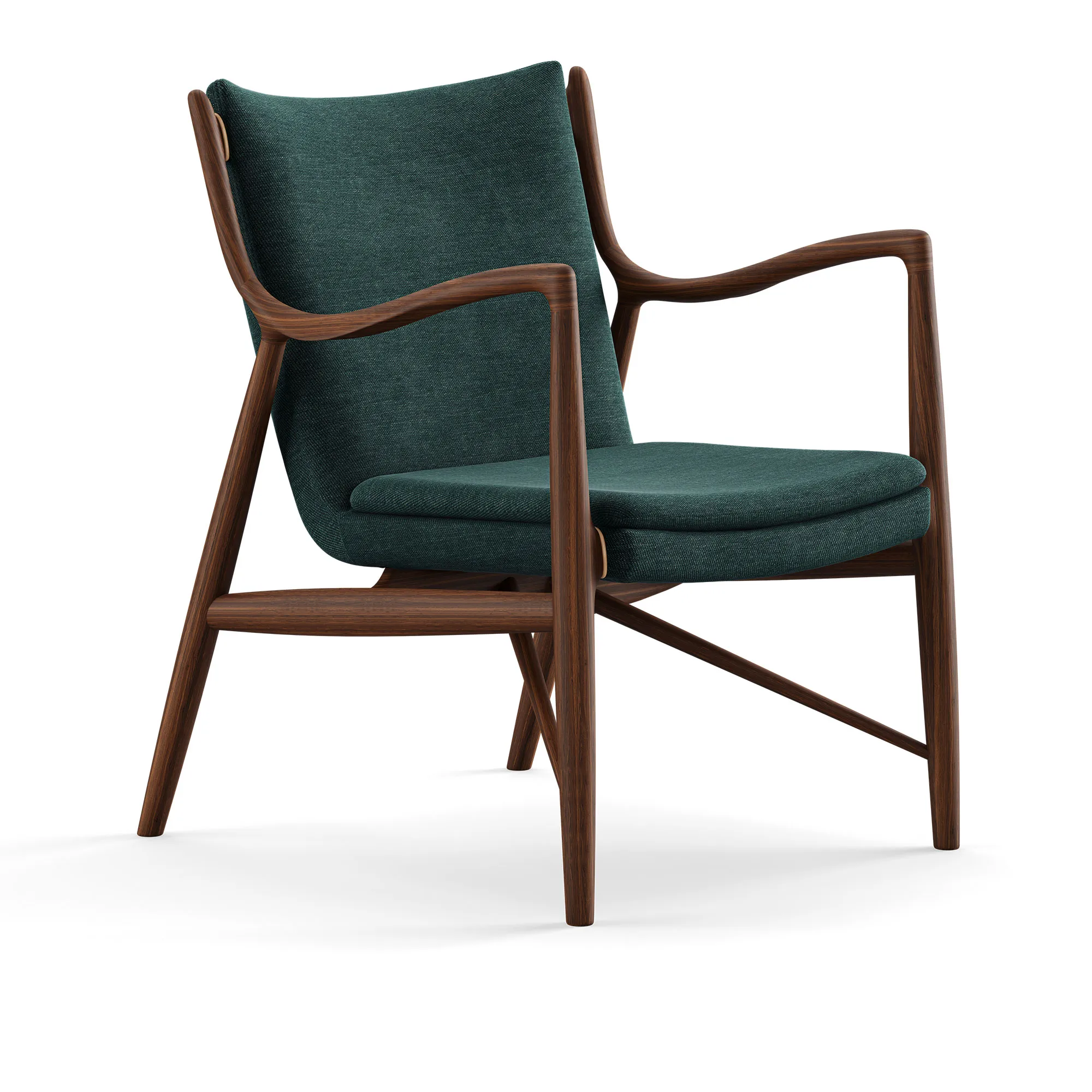 45 fåtölj Walnut