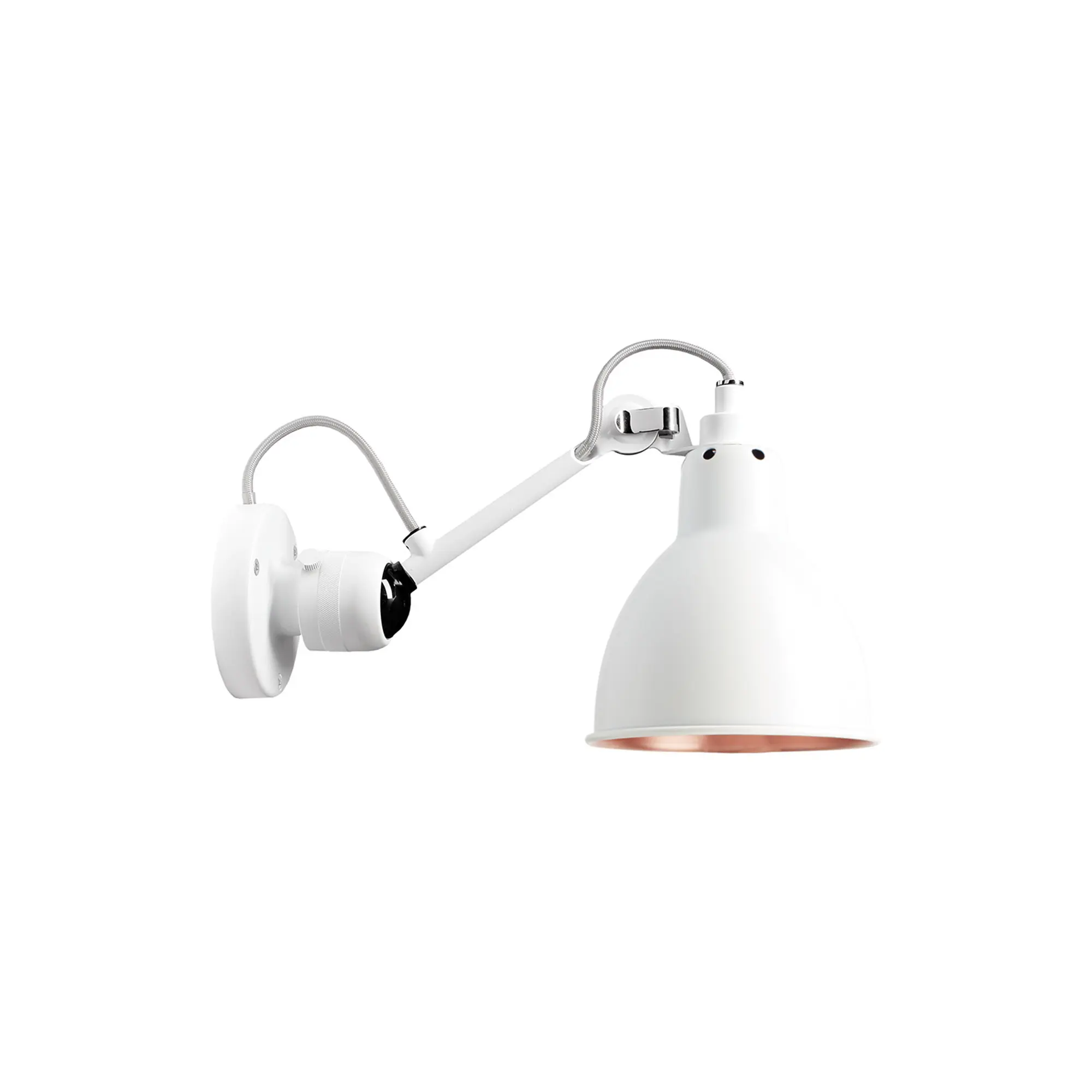 Lampe Gras No304 - Round - Vit bas