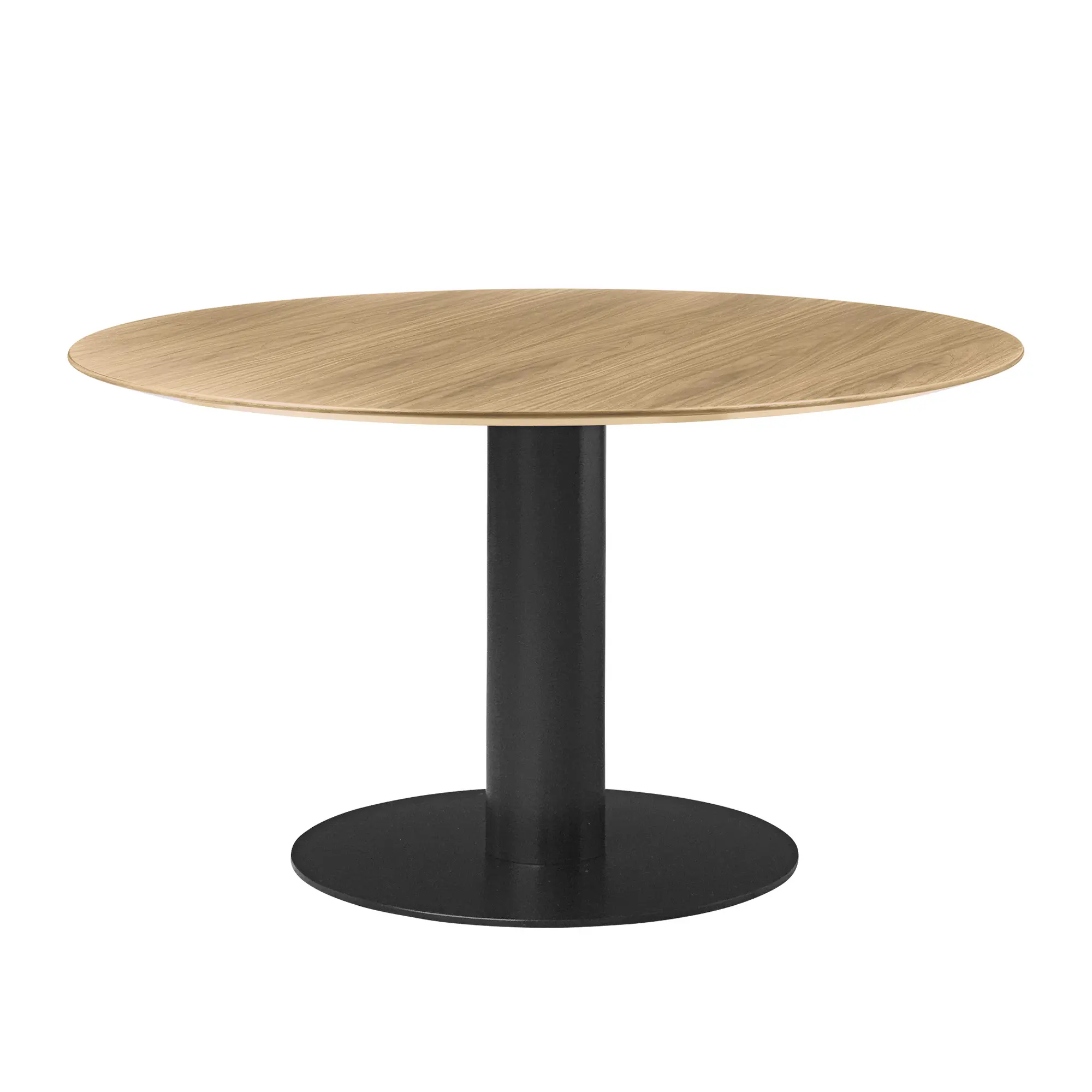 GUBI 2.0 spisebord Ø130 cm svart