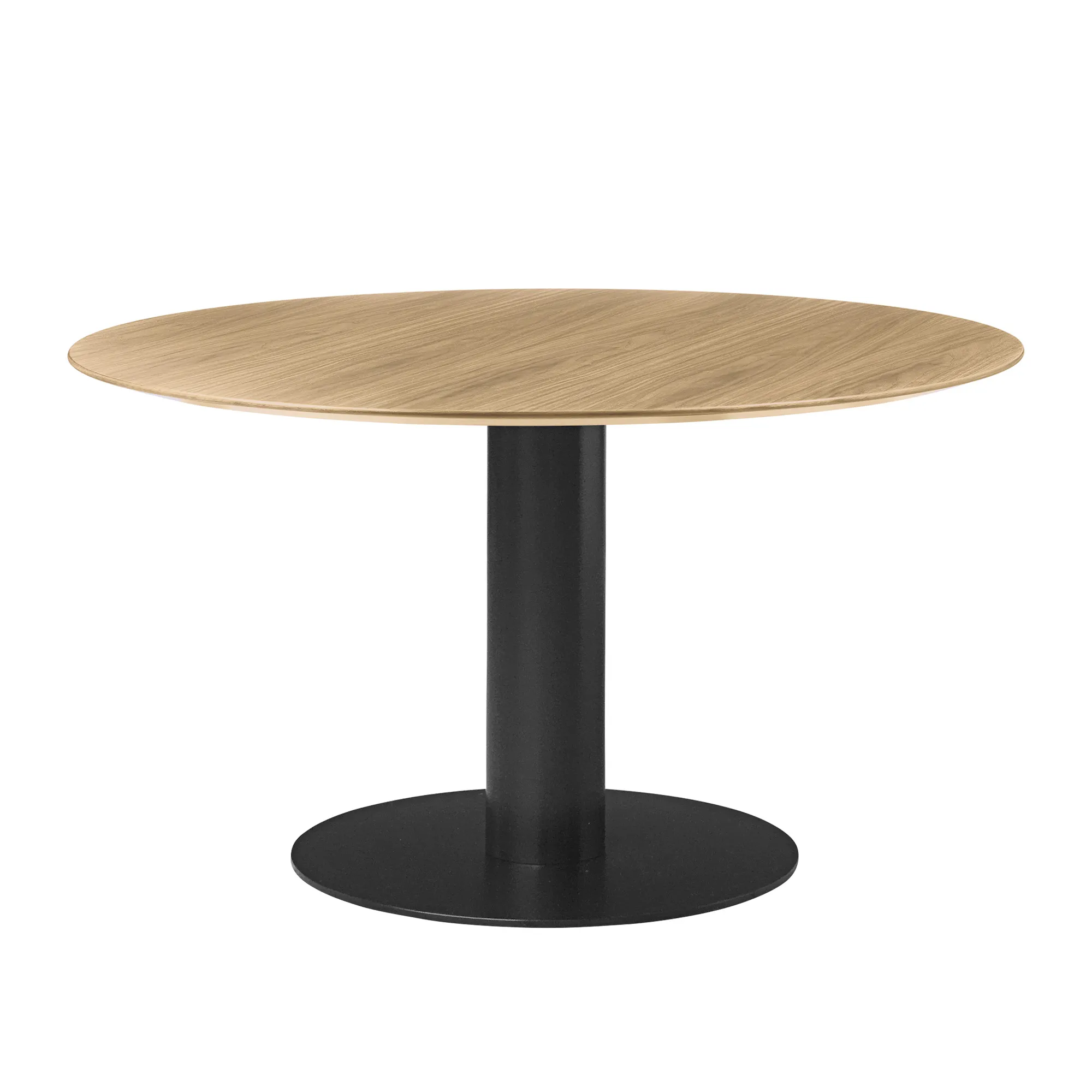 GUBI 2.0 matbord Ø130 cm svart