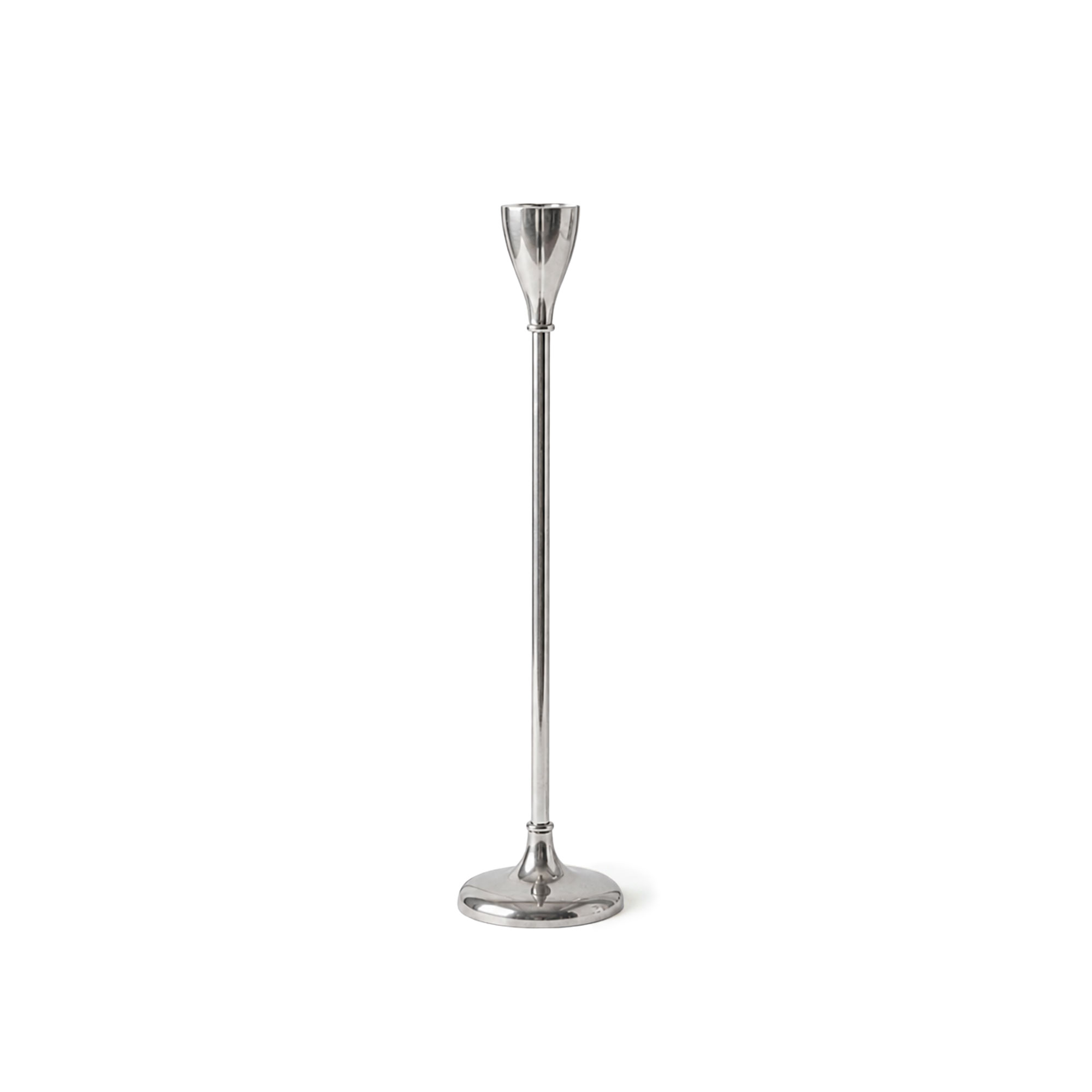 Tinted Objects - Lupia ljusstake 30 cm tenn - Ljusstakar - Silver - Metall