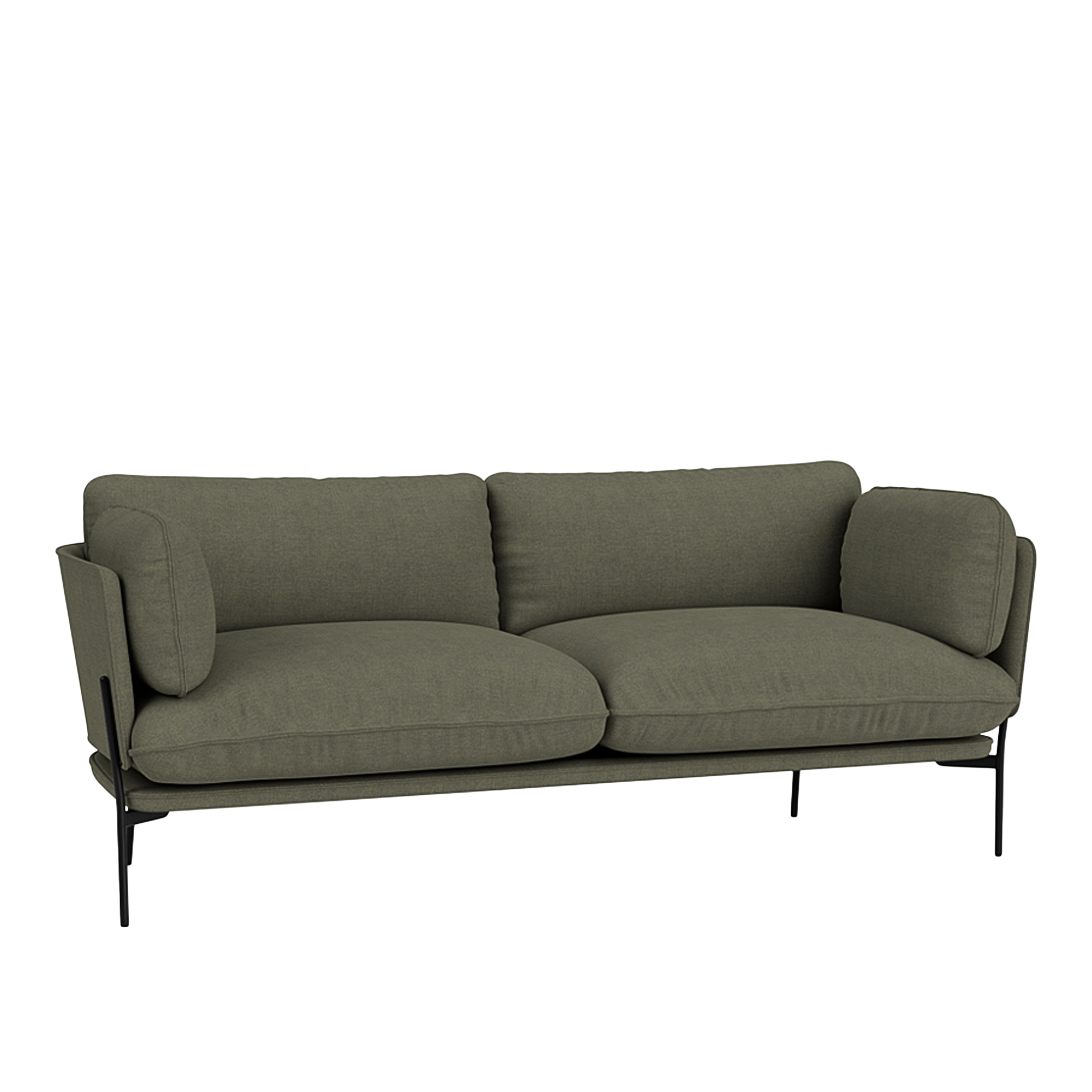 &Tradition - Cloud LN3.2 - Warm Black - Fabric cat.2 - Fiord 961 - Soffor - Luca Nichetto