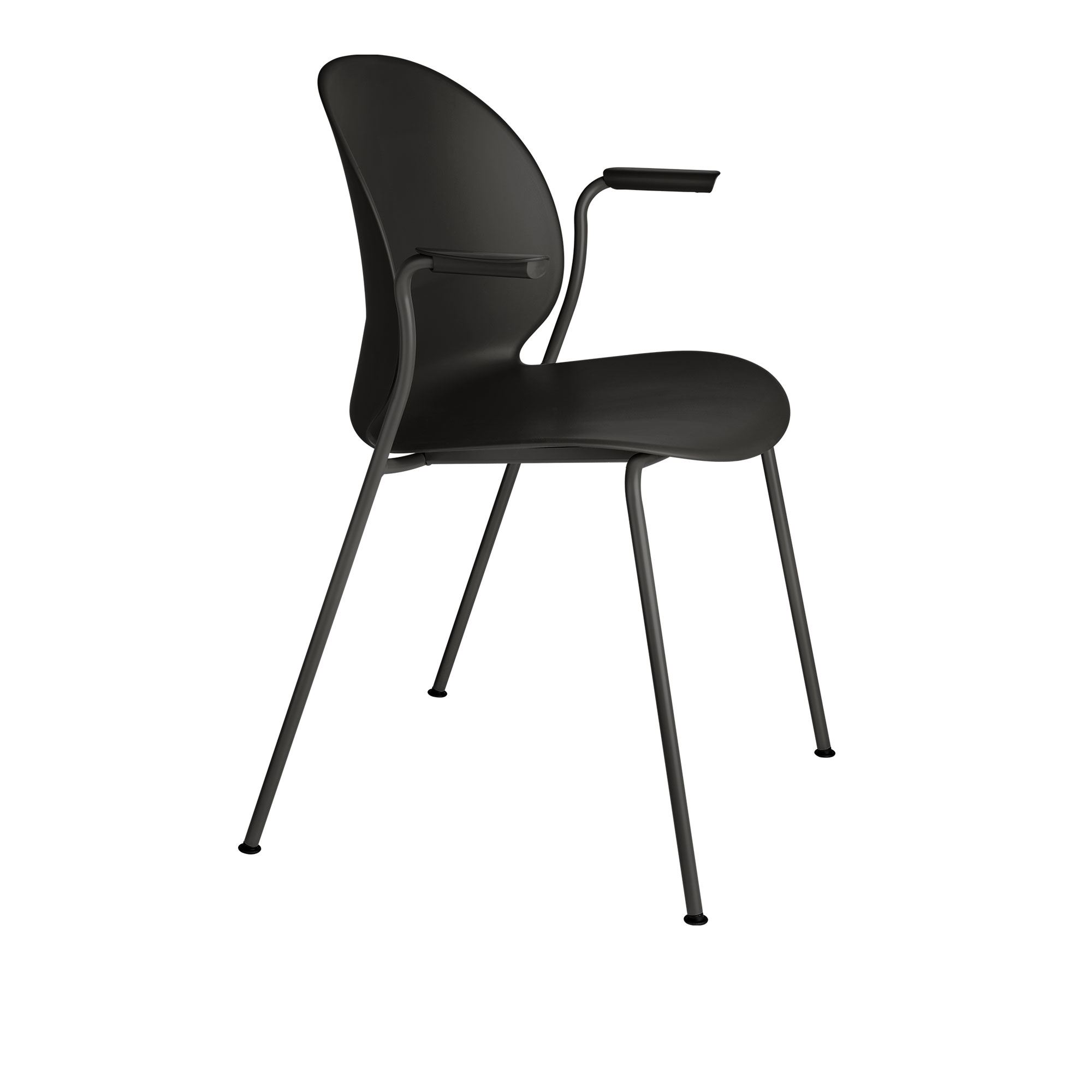 Fritz Hansen - N02-11 Recycle Black - Matstolar - Nendo - Svart - Plast