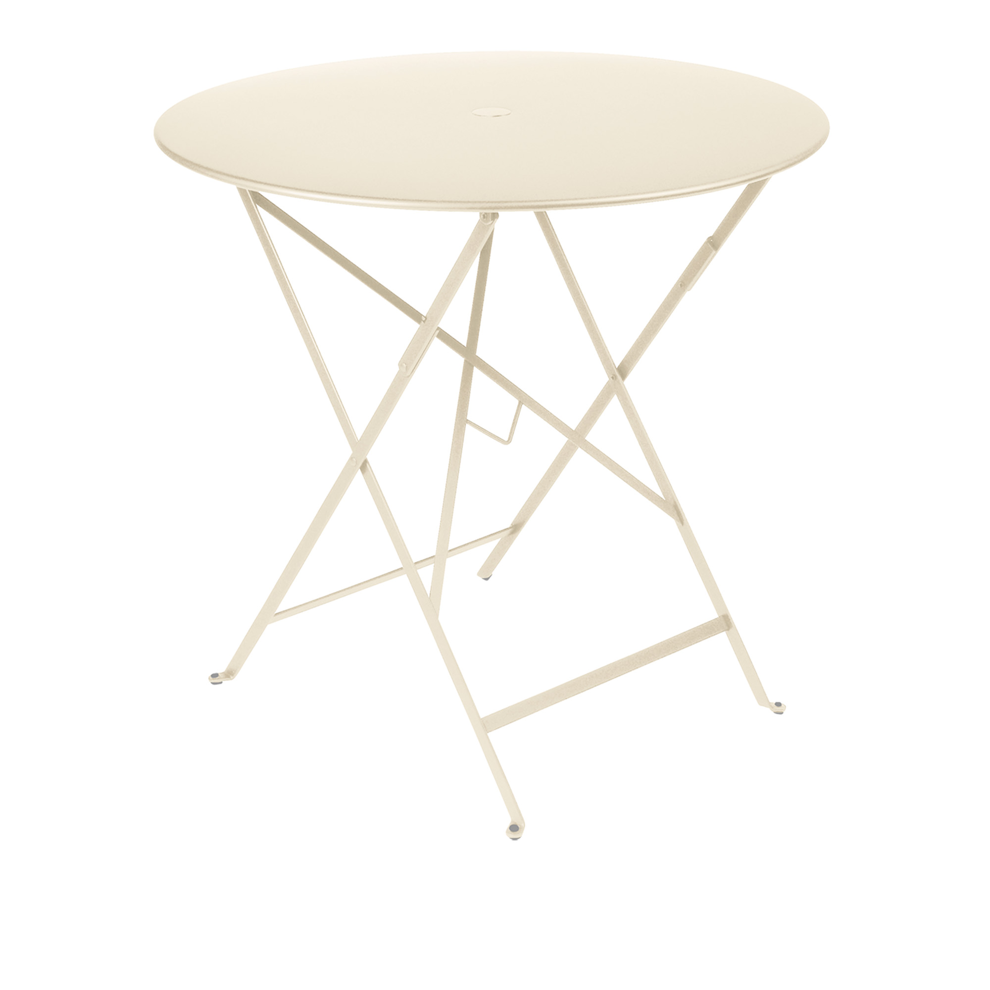 Fermob - Bistro Table &Oslash; 77 cm, Latte Beige - Balkong- och caf&eacute;bord