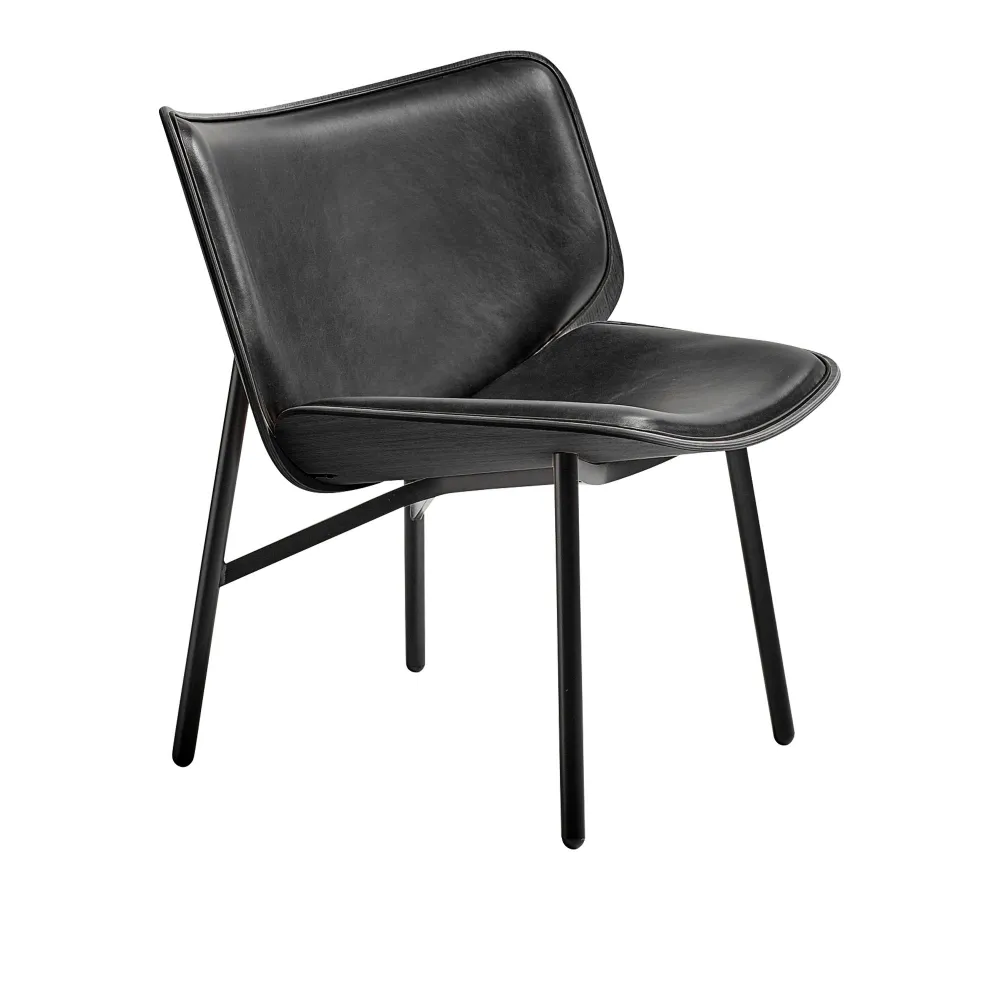 Dapper fåtölj Black