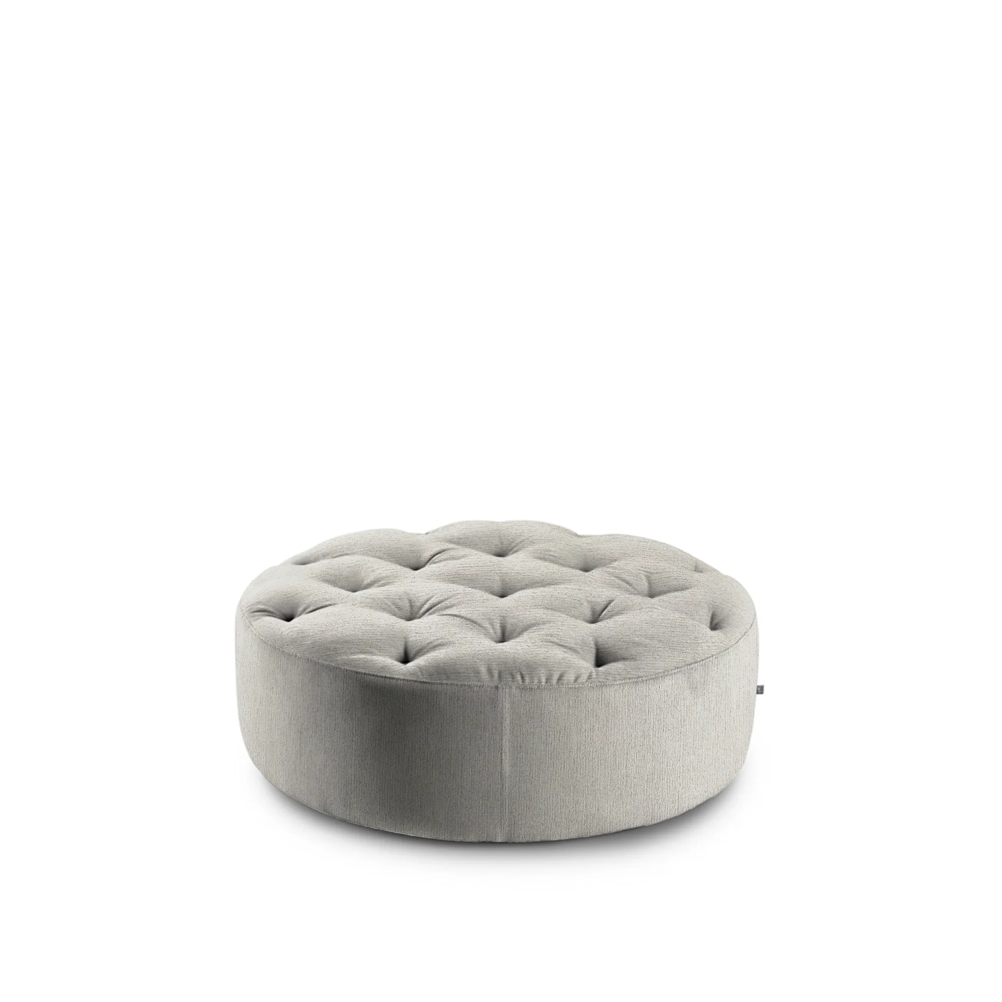 Wheel sittpuff flera knappar Ø 60 cm