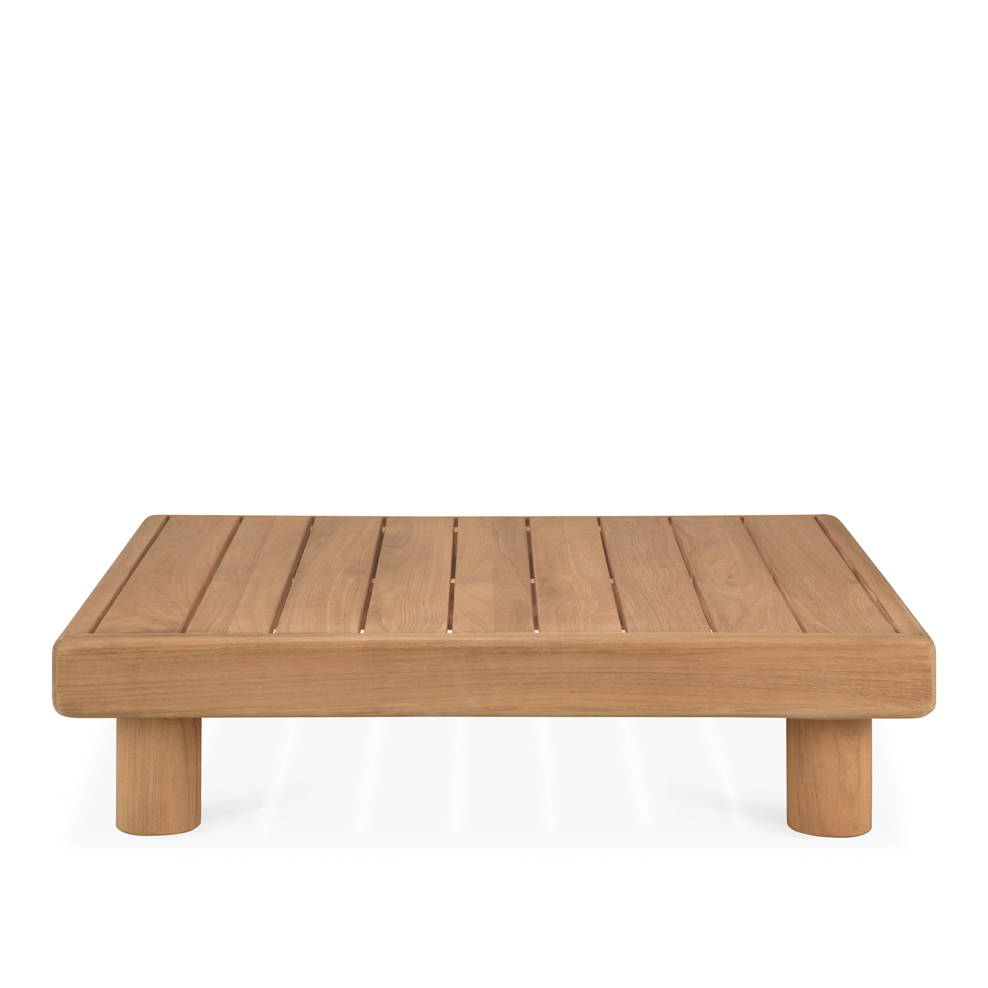 Ethnicraft - Monocle outdoor coffee table - teak - square - Soffbord utomhus - Träfärgad - Trä