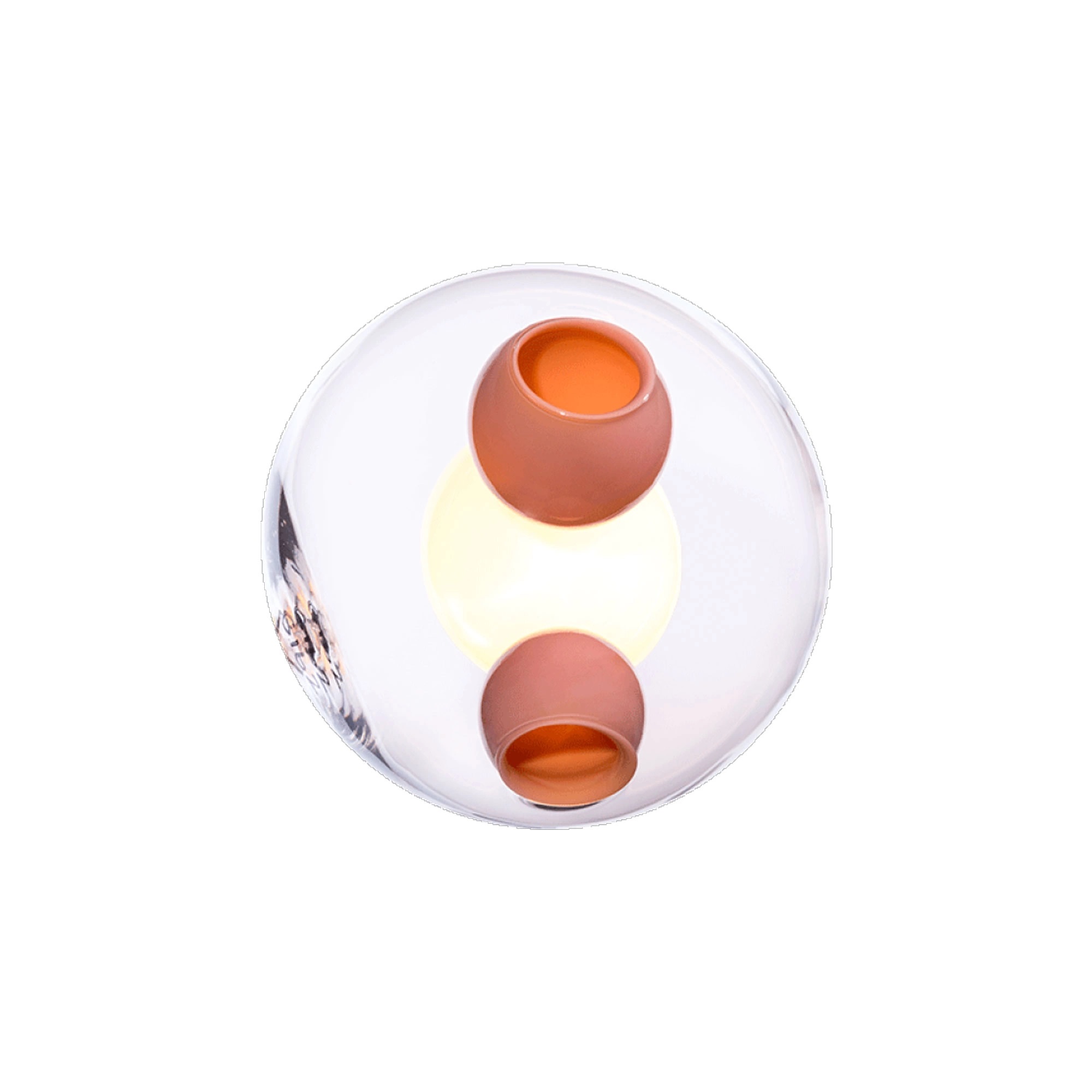 Bocci - 28.1, Orange 1 Satellit Xenon - Pendellampor - Omer Arbel - Orange