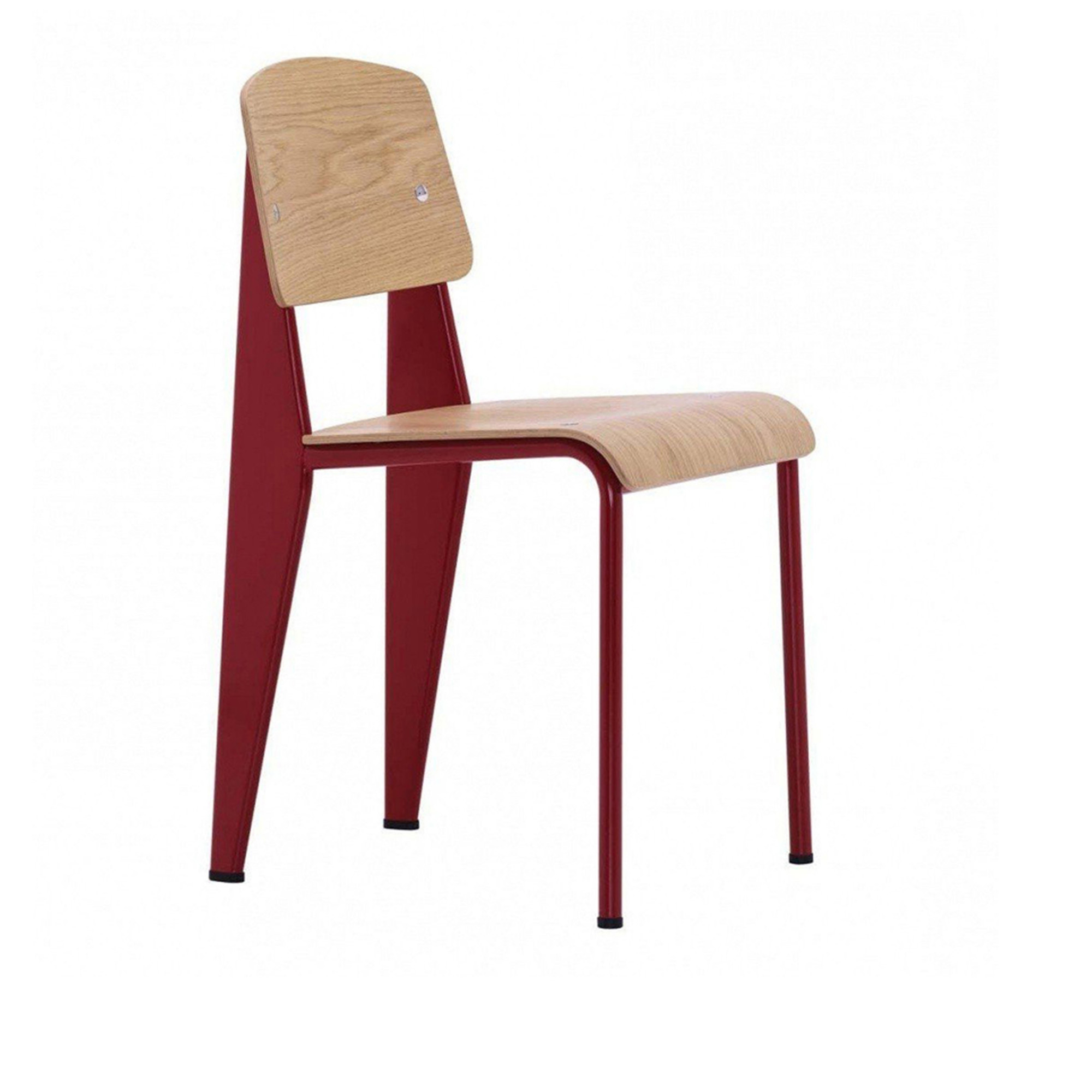Vitra - Standard stol - Matstolar - Jean Prouv&eacute; - Tr&auml;f&auml;rgad - Metall/Tr&auml;