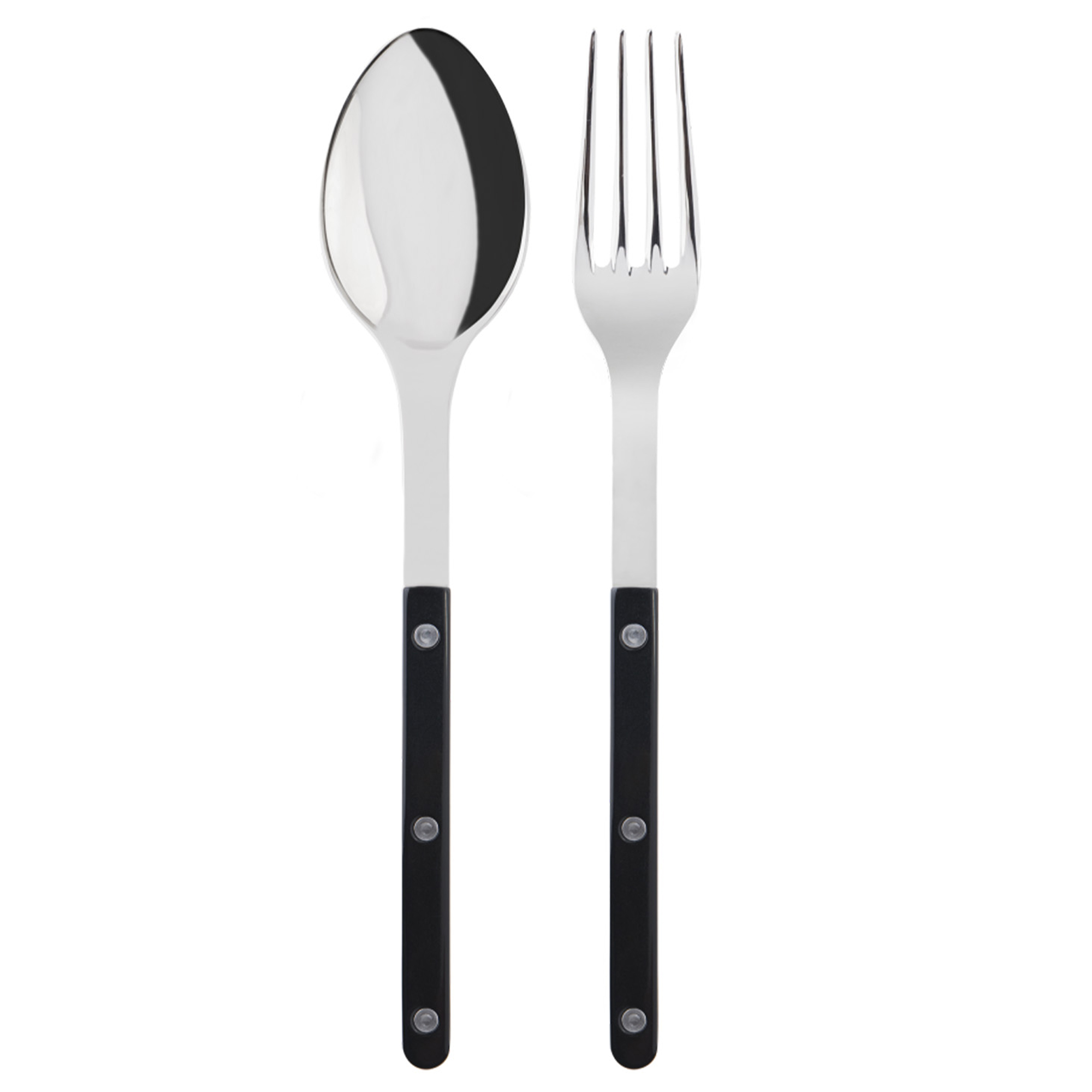 Sabre Paris - Bistrot Serving Set Solid - Black - Serveringsbestick | Servering - Bestick - Serveringsbestick | Möbelexperten