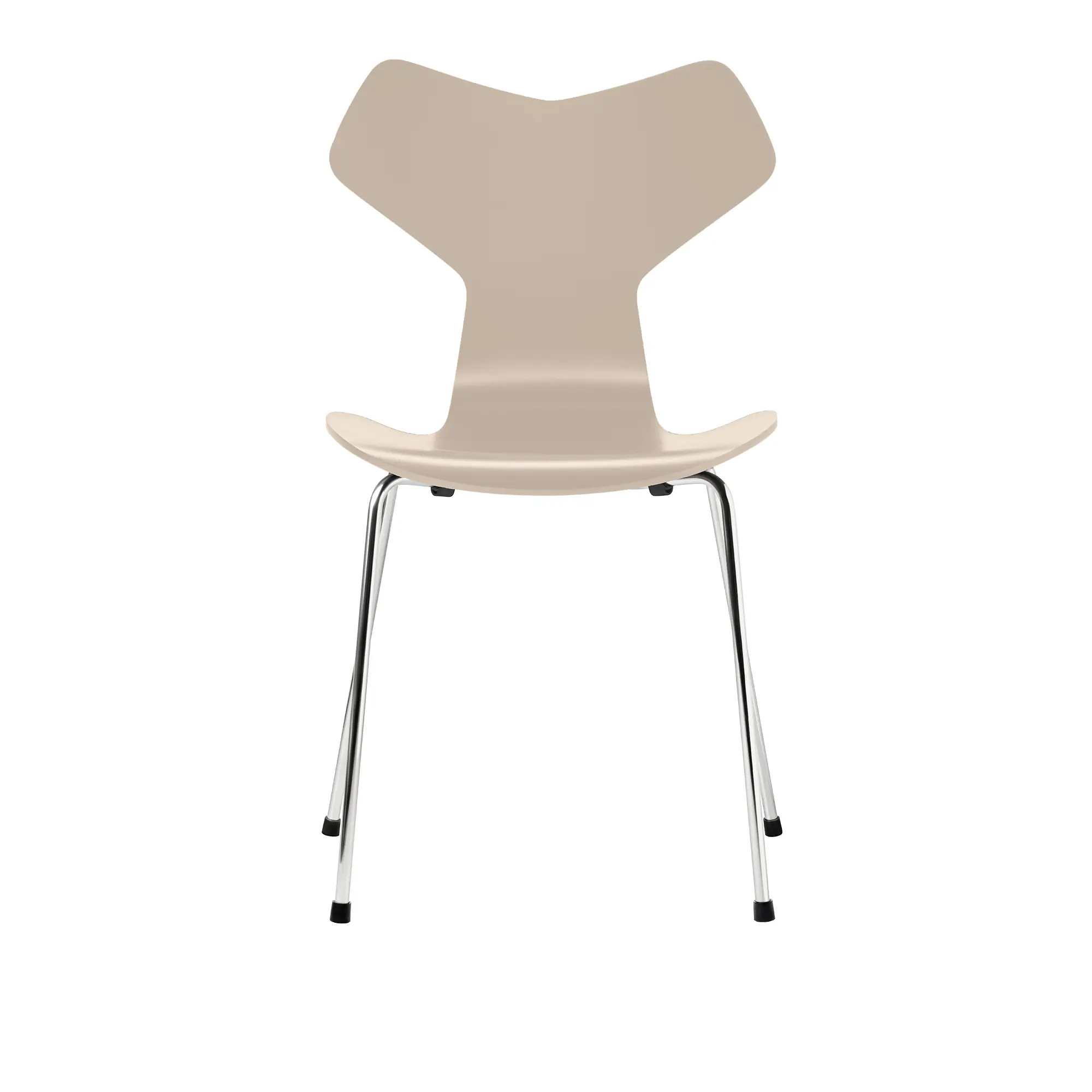 3130 Grand Prix stol Bøkfiner Chrome