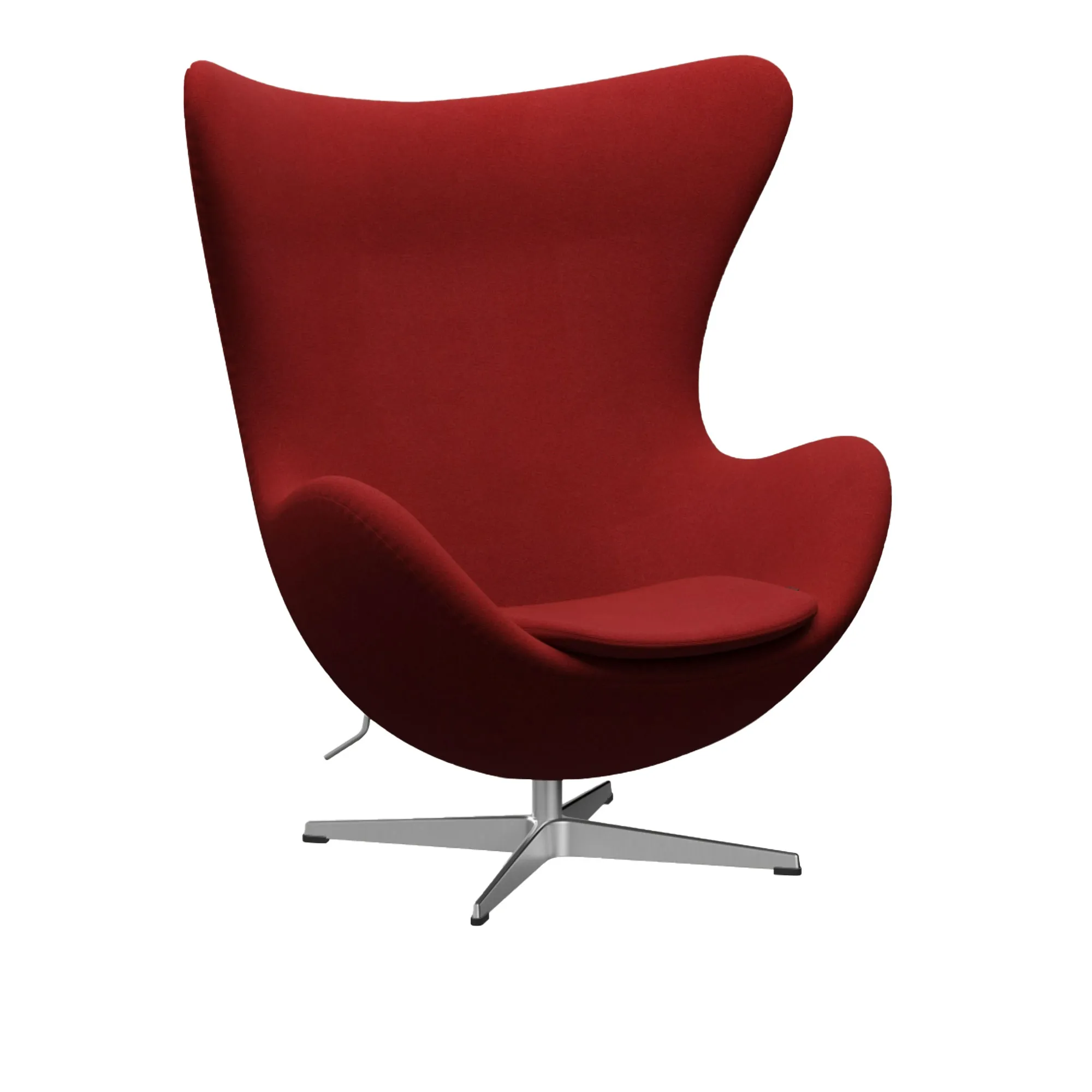 3316 Egget lenestol Satin Polished