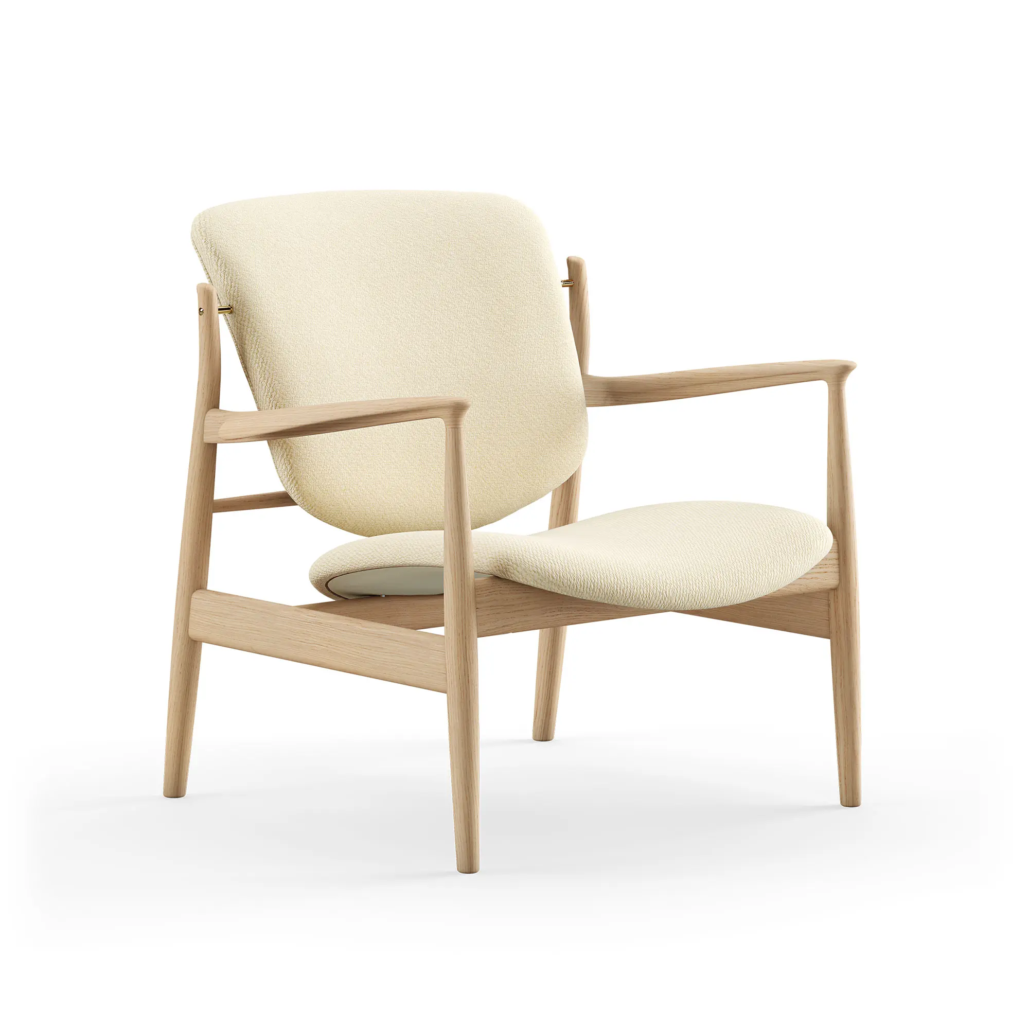 France fåtölj Clear oiled oak