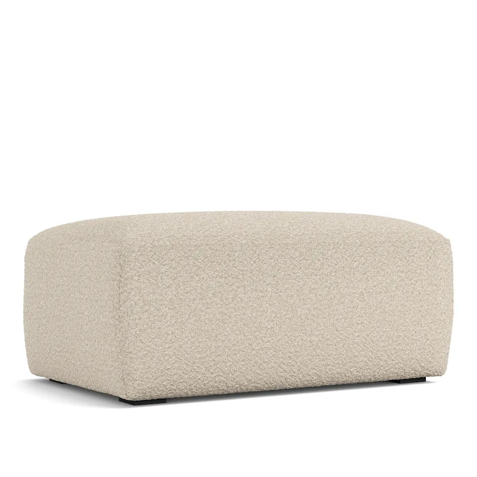 Brick ottoman footstool ascot white 00