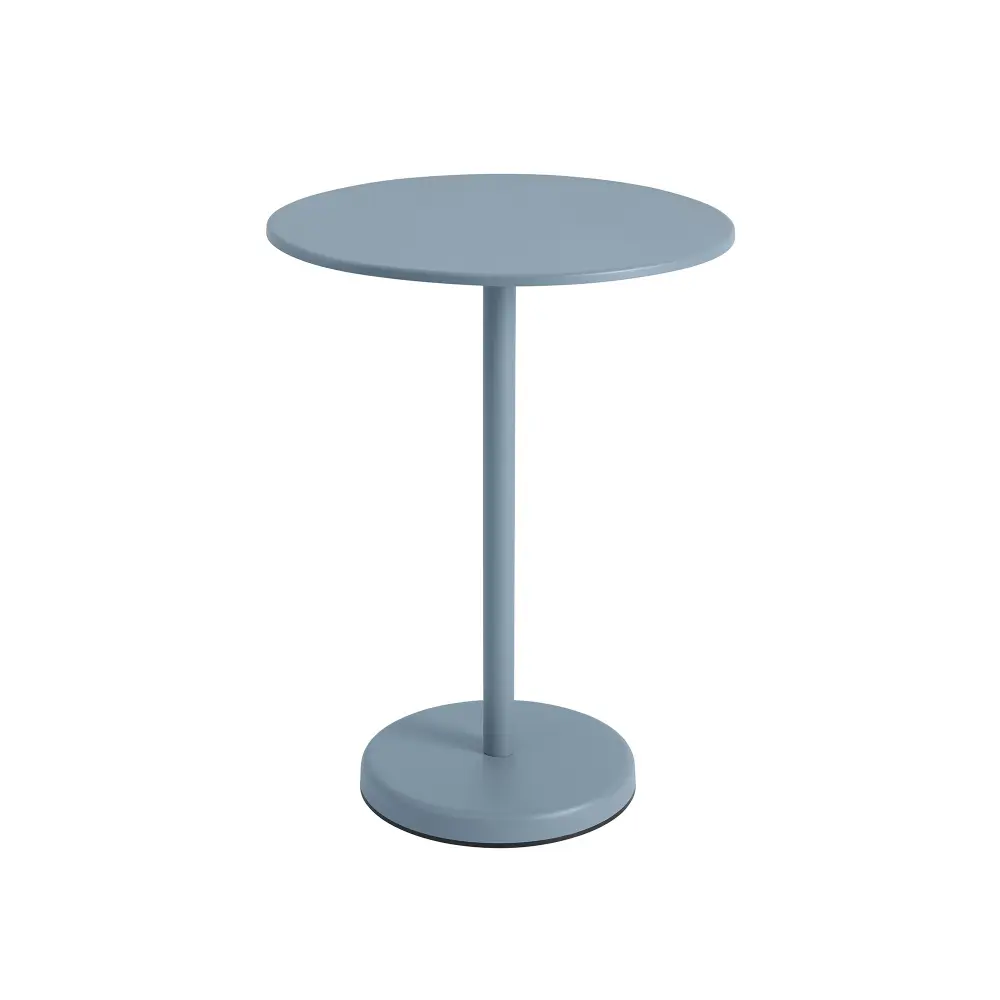 Linear Steel Café Table Ø 70 h