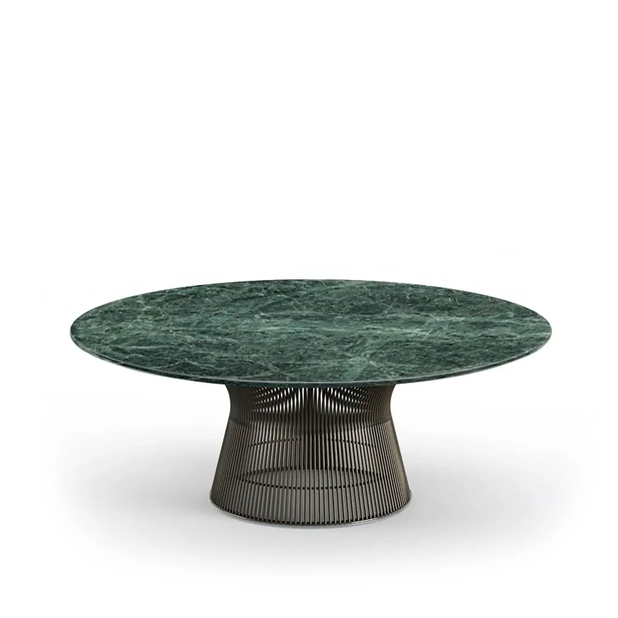 Platner salongbord Ø 107 cm Bronse Metallic